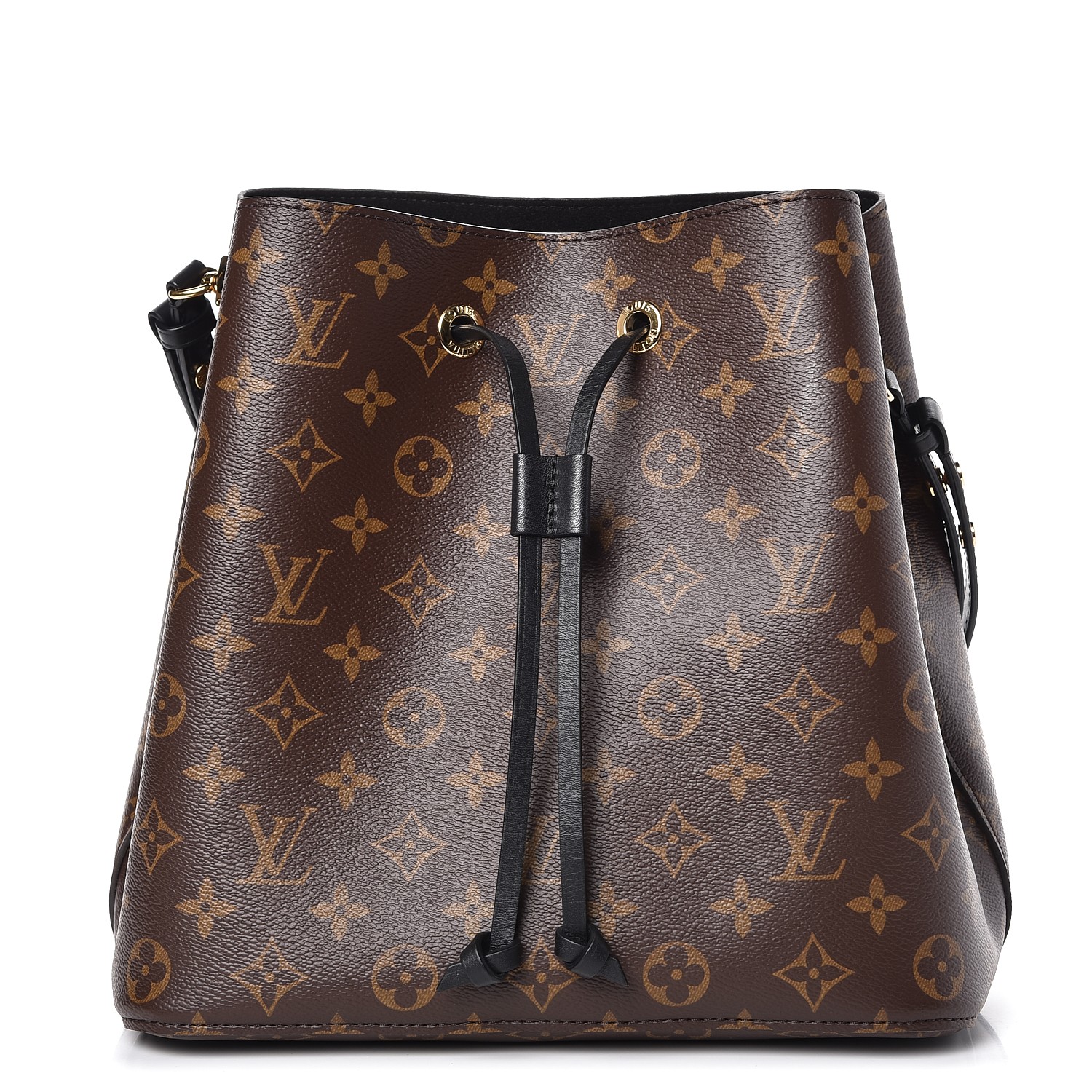 LOUIS VUITTON NeoNoe Monogram Canvas Crossbody Bag Caramel