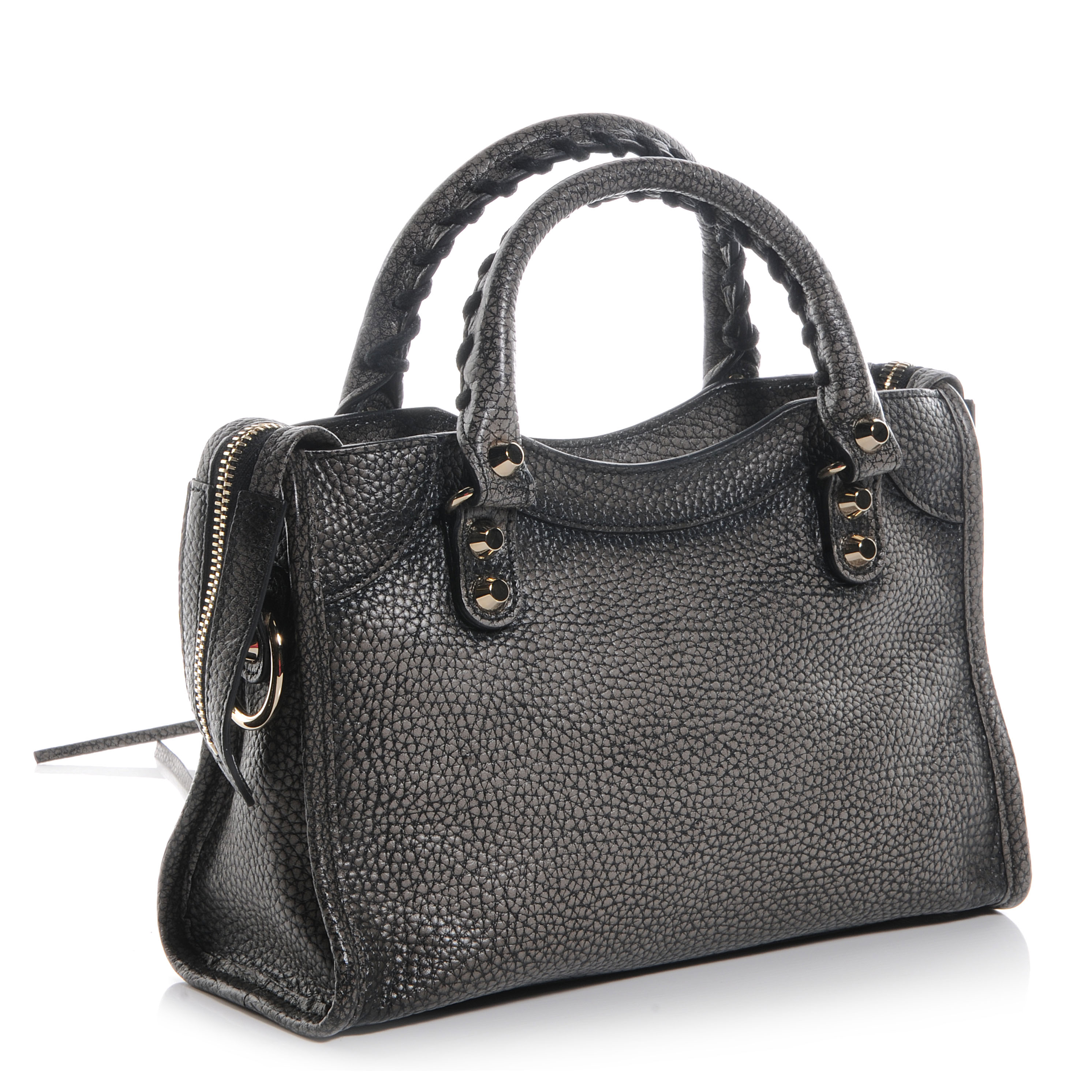 balenciaga mini city dark grey
