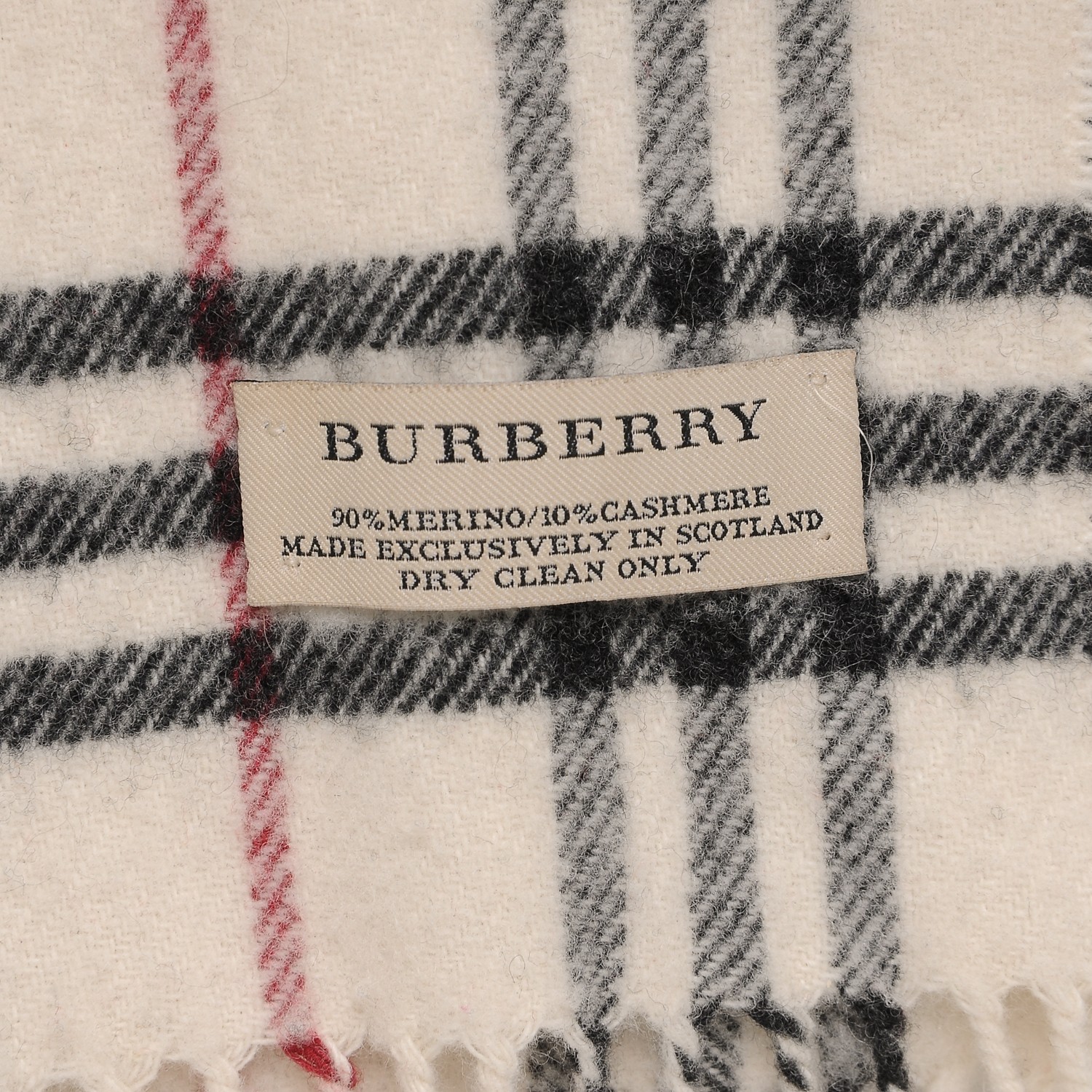 burberry scarf made in scotland