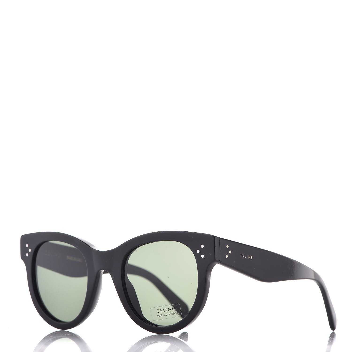 celine round sunglasses in acetate