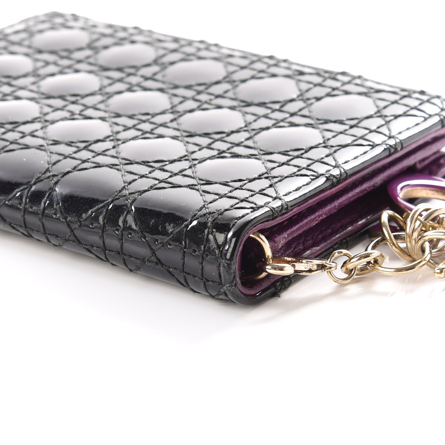 21+ Lady Dior Mini Black Patent Pics