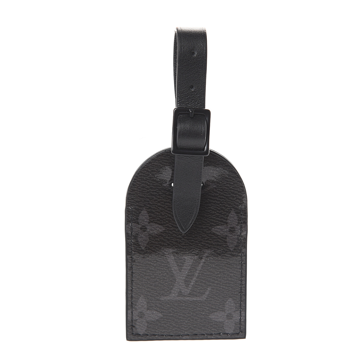 louis vuitton black luggage tag