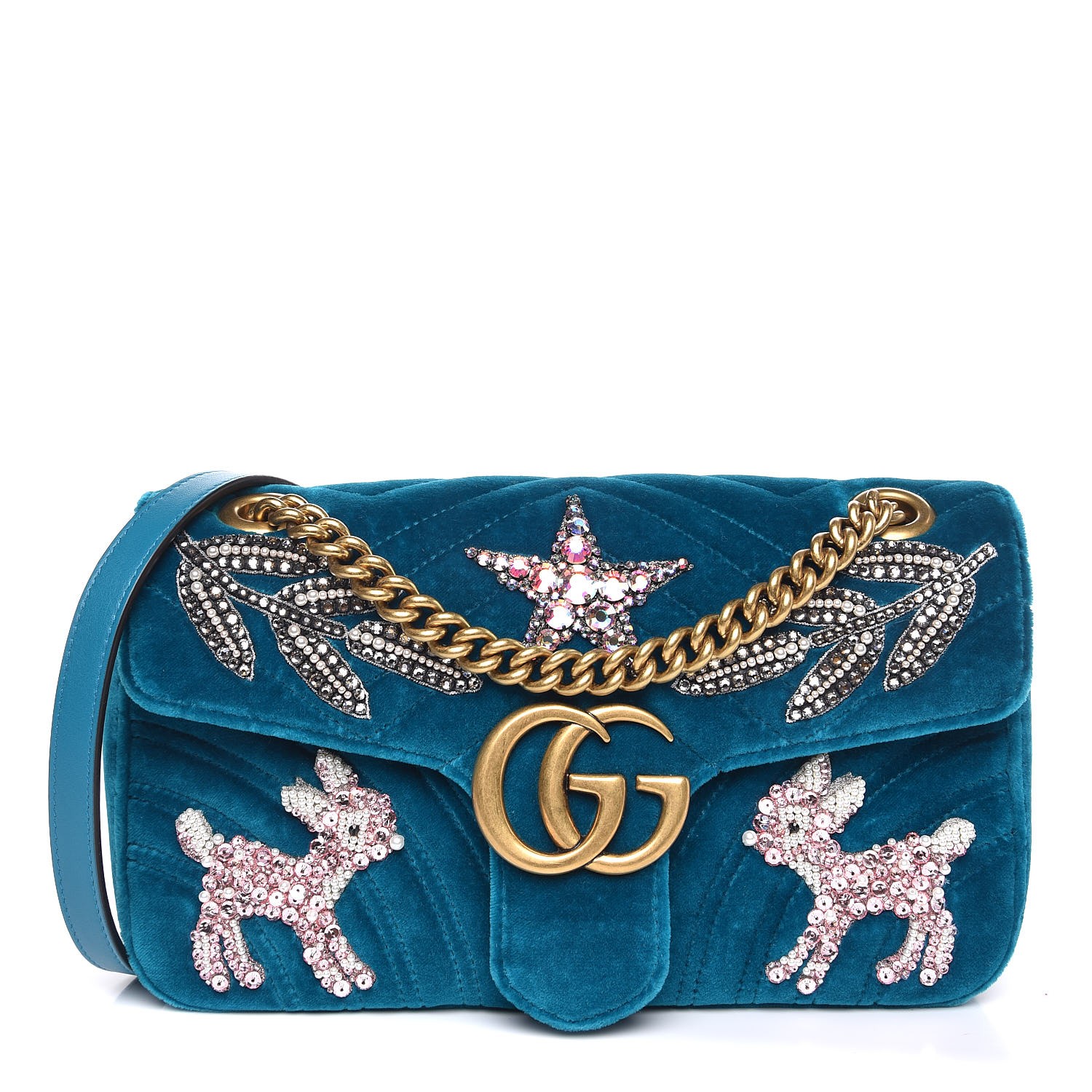 gucci marmont petrol