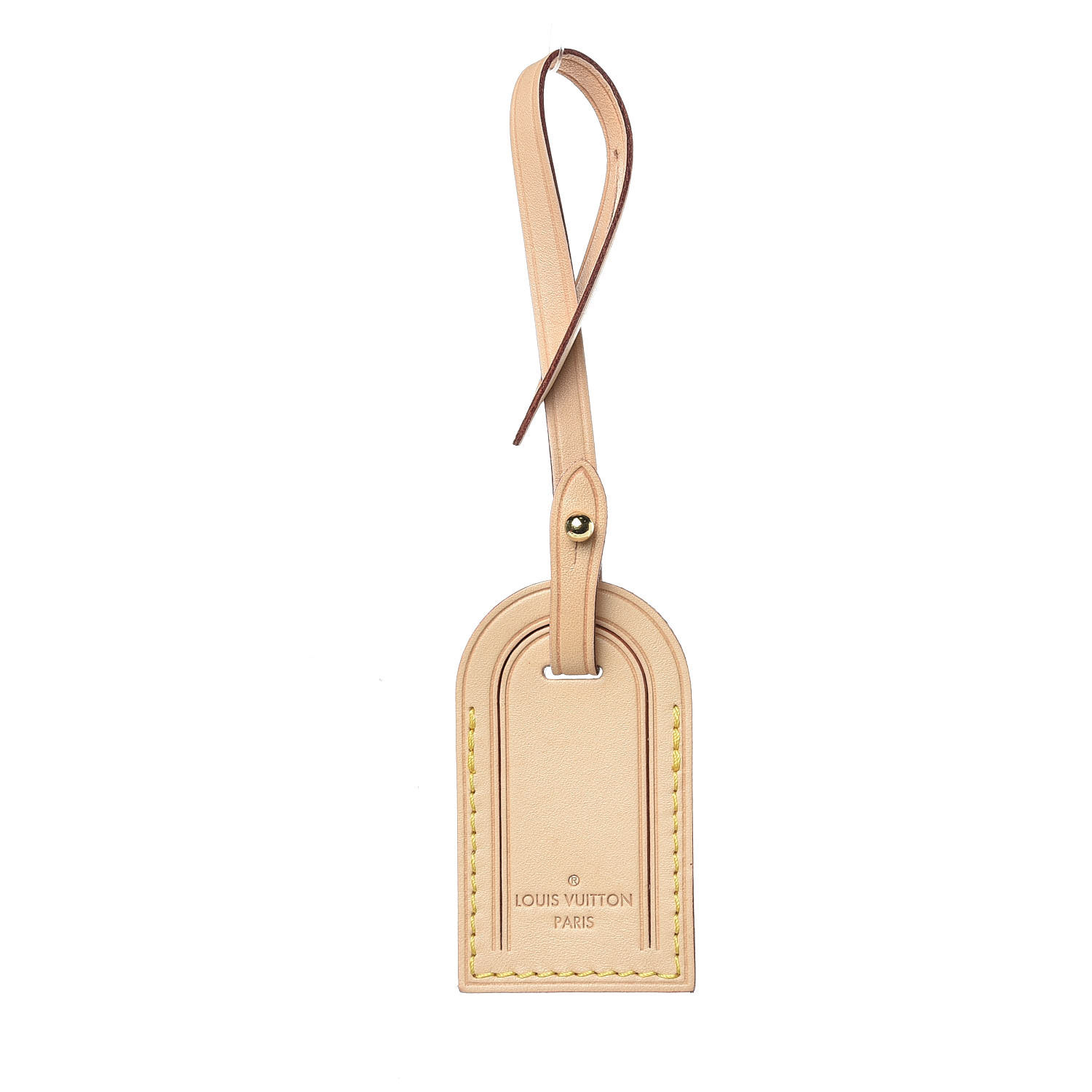 LOUIS VUITTON Vachetta Small Luggage Tag 392484