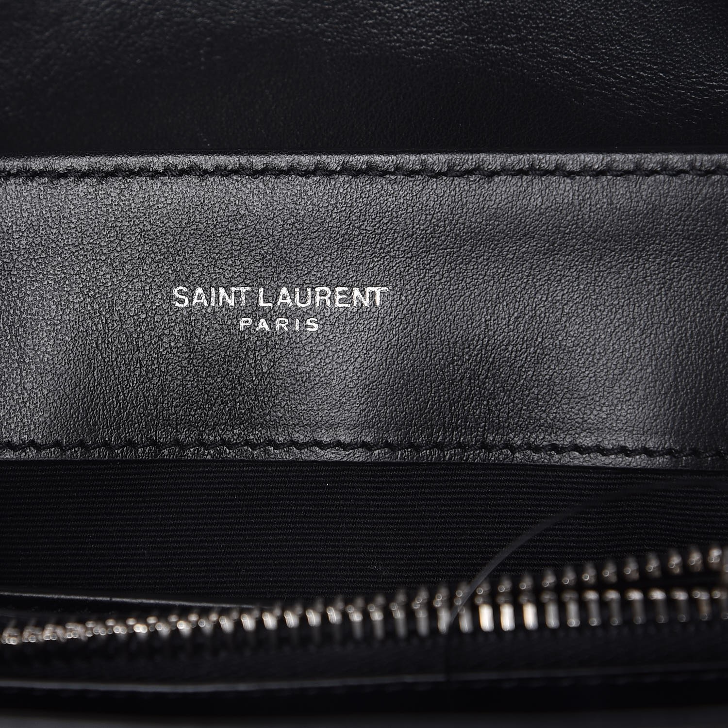 SAINT LAURENT Calfskin Y Quilted Monogram Small Loulou Chain Satchel ...