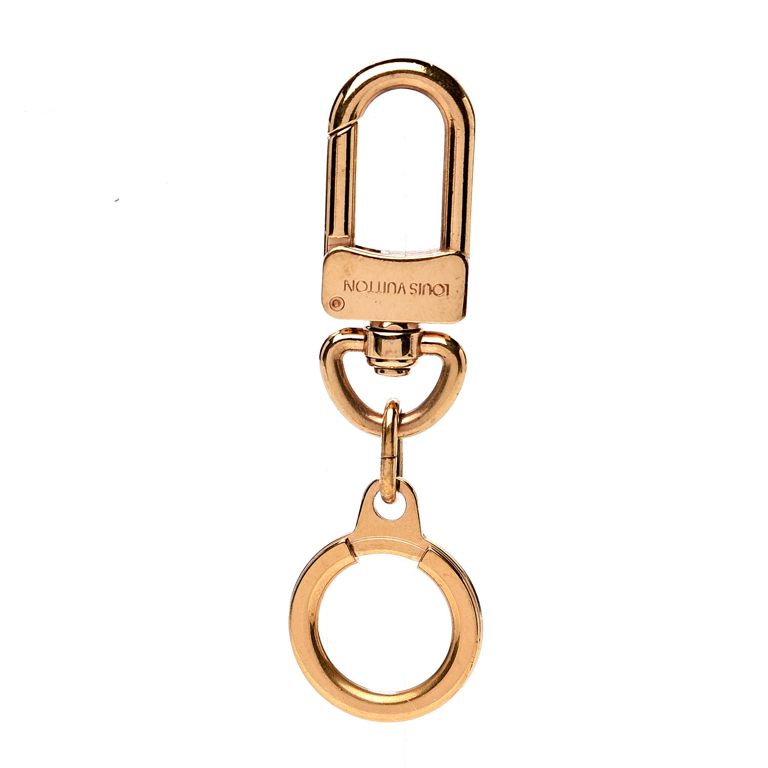 LOUIS VUITTON Pochette Extender Key Ring Gold 537384