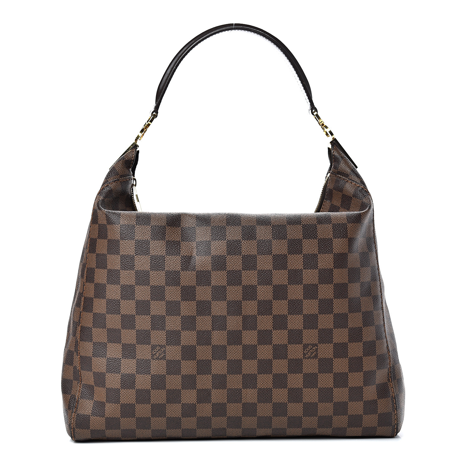 Louis Vuitton Damier Ebene Portobello PM - Brown Hobos, Handbags