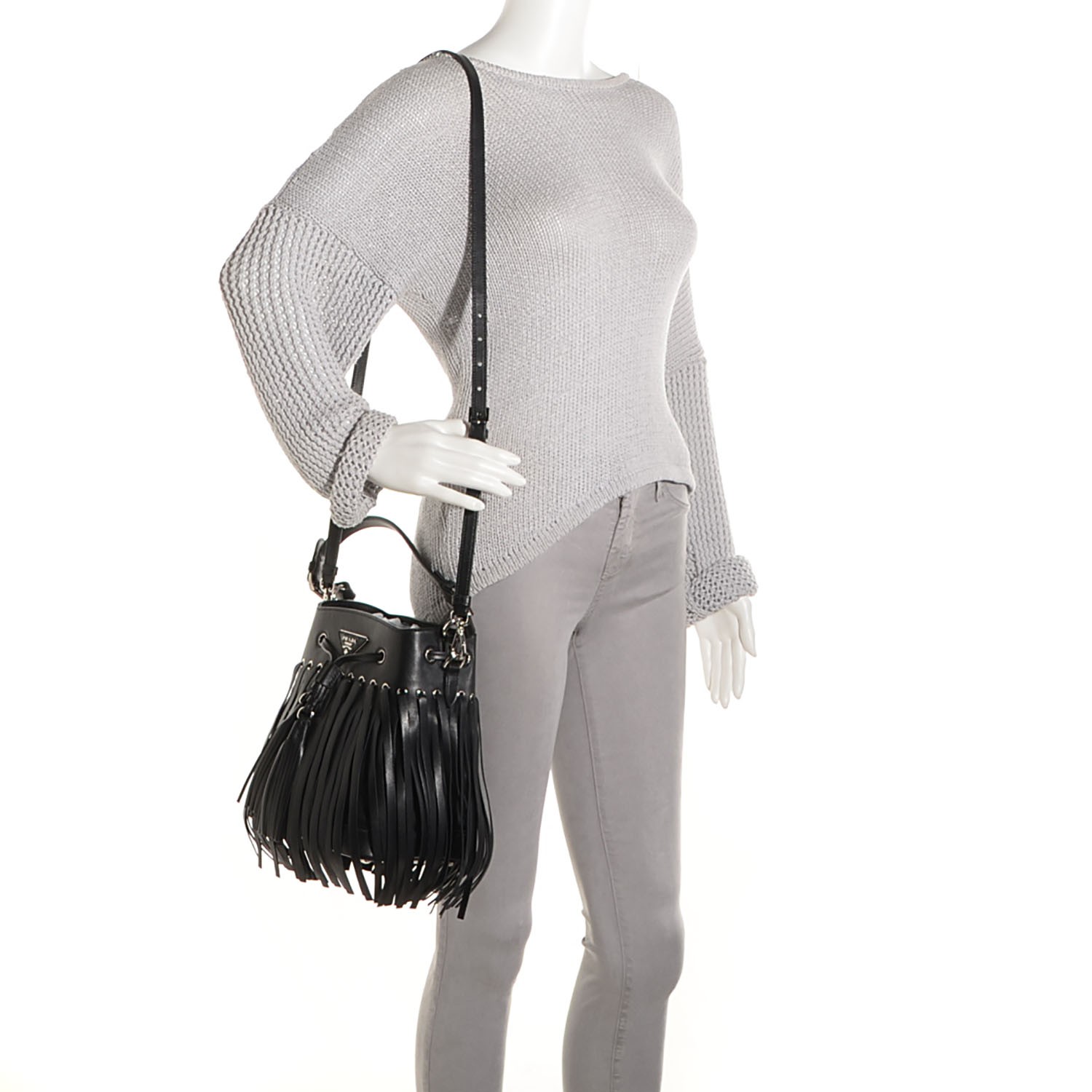 prada fringe bag