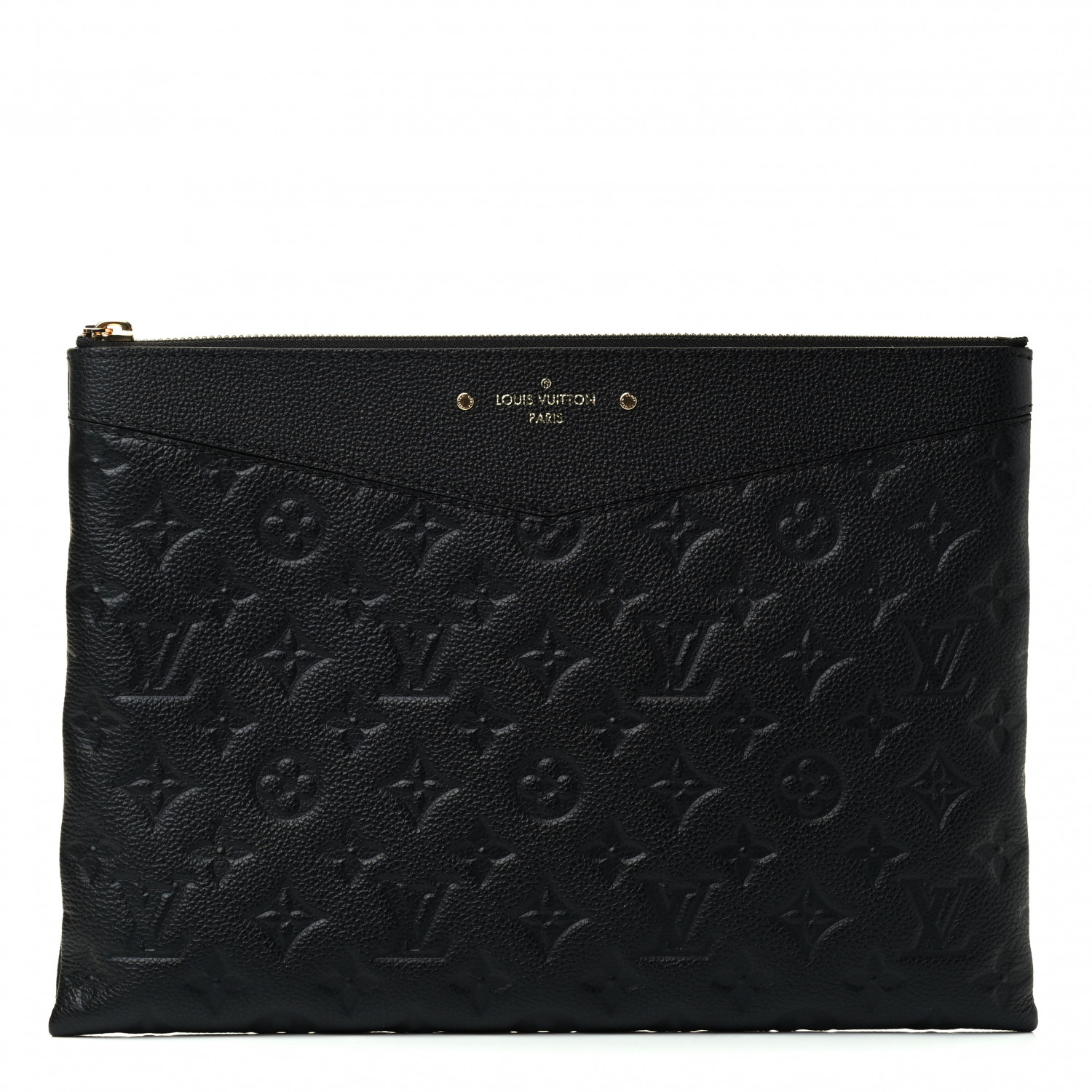 LOUIS VUITTON Empreinte Daily Pouch Black 831167 | FASHIONPHILE