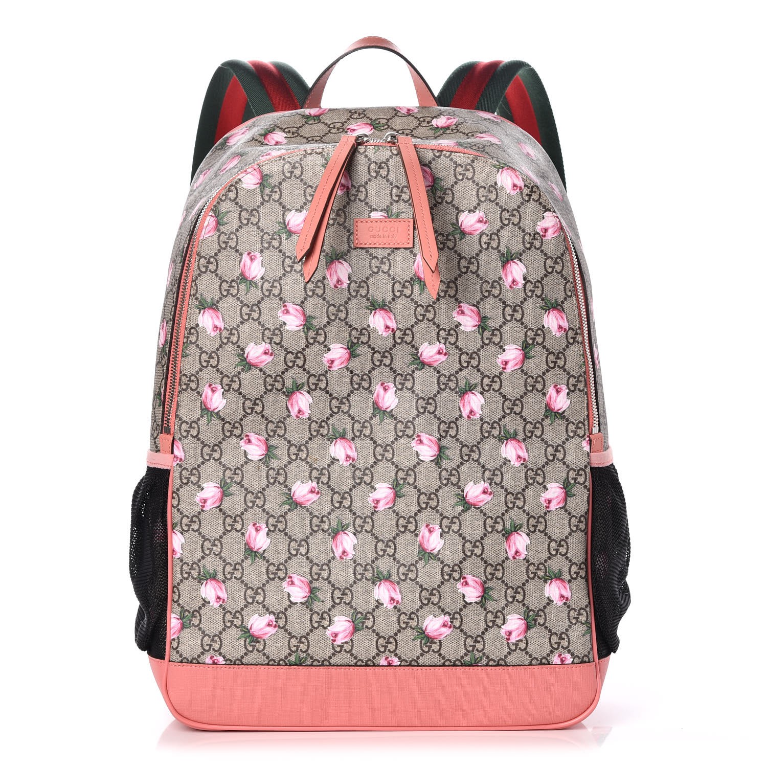 gucci mum gg flowers backpack diaper bag