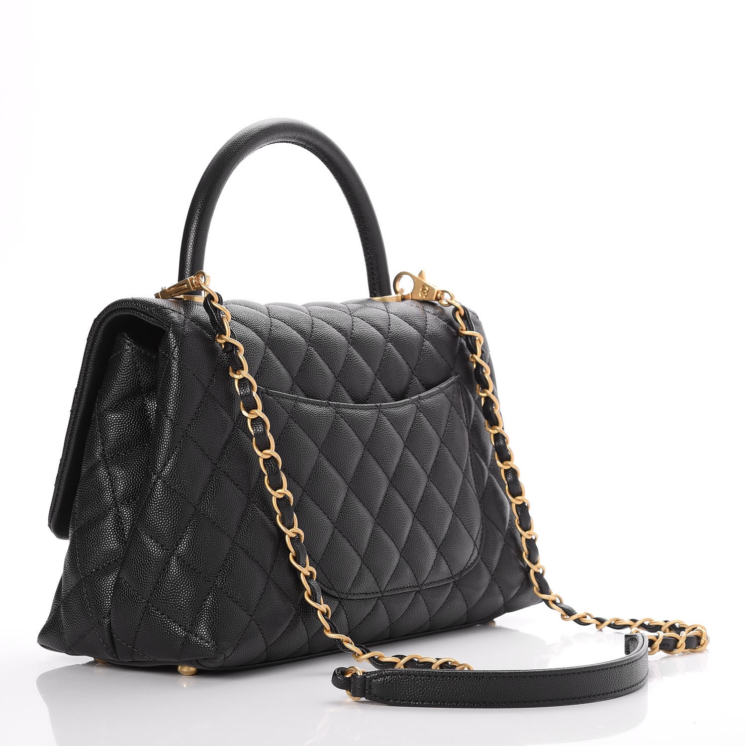 coco handle chanel black