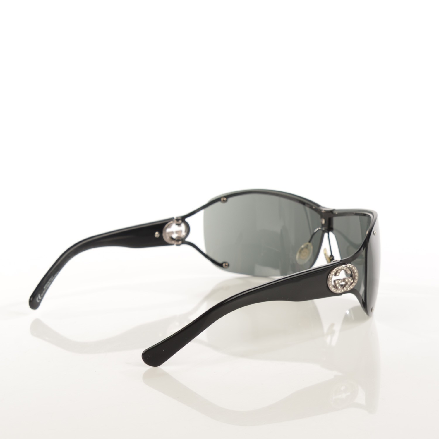 Gucci Crystal Gg Sunglasses 2807 S Black 123619