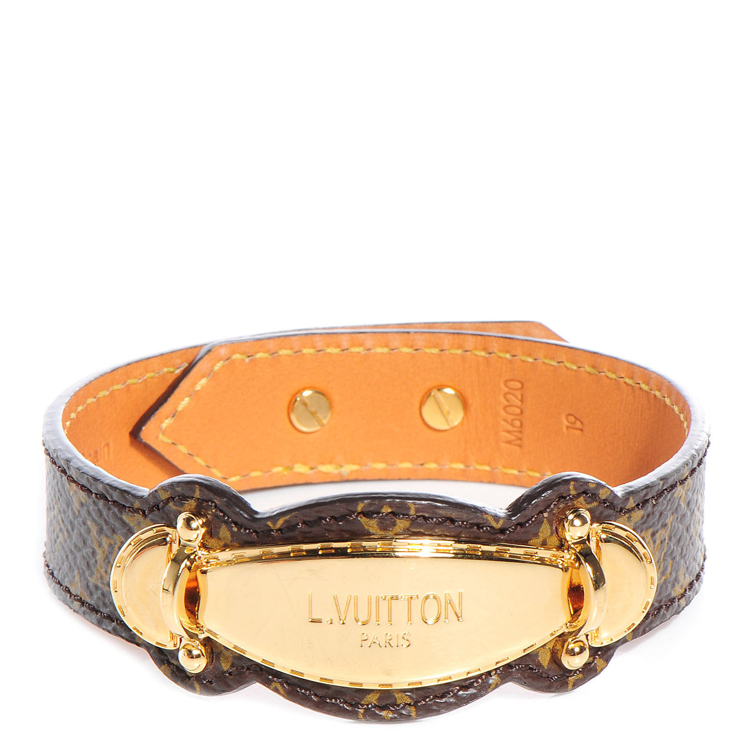 LOUIS VUITTON Monogram Handle It Nano Bracelet 19 87899