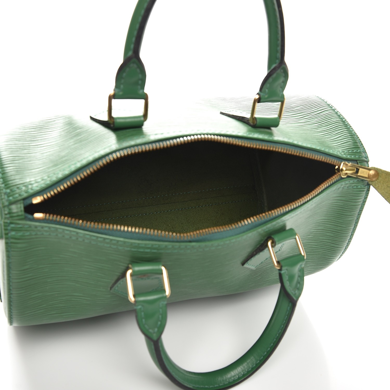 LOUIS VUITTON Epi Speedy 25 Borneo Green 233953