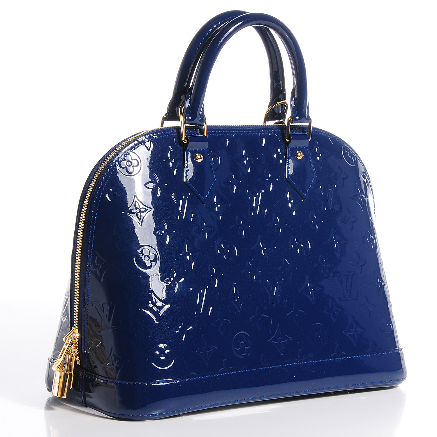 LOUIS VUITTON Vernis Alma PM Grand Bleu 77241