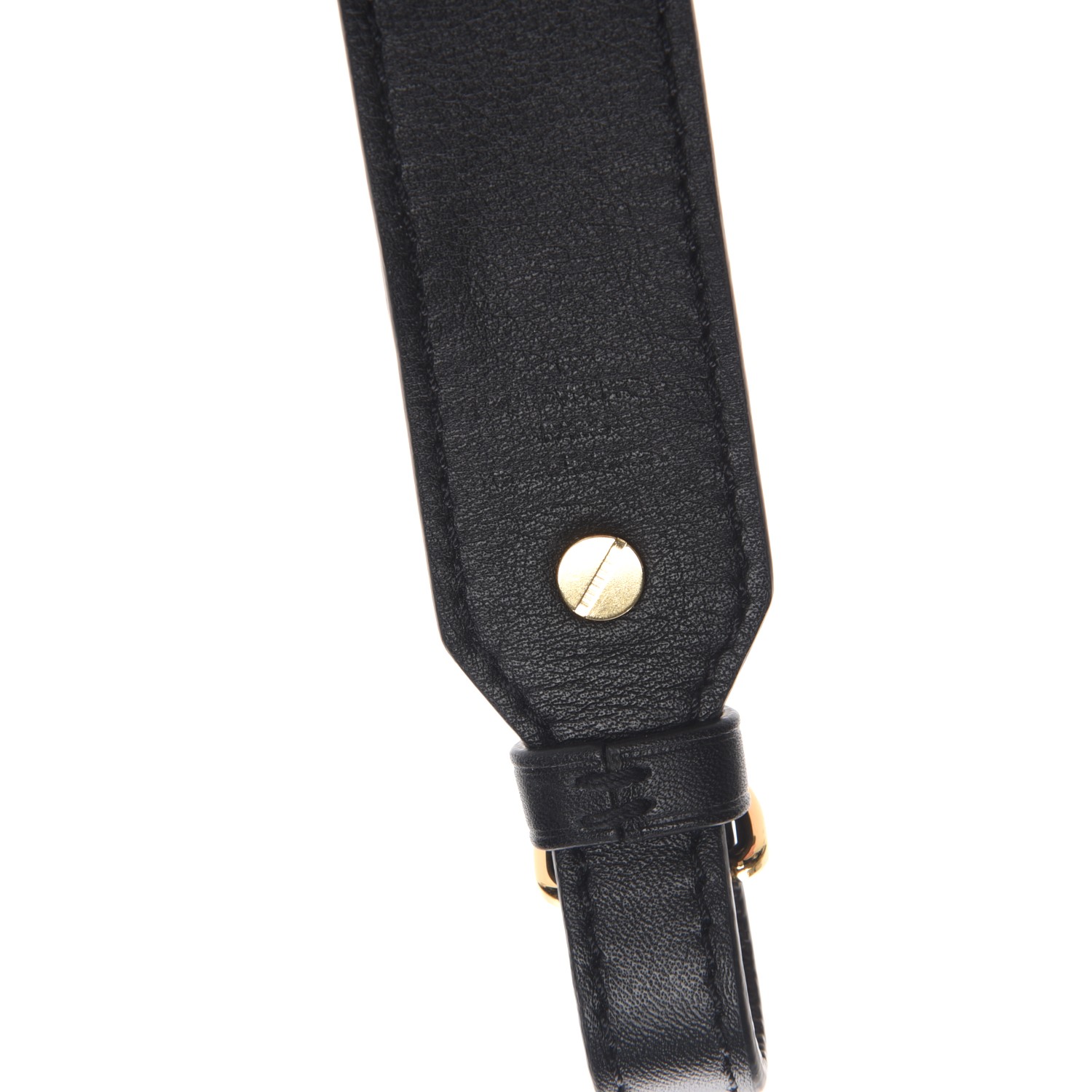 LOUIS VUITTON Monogram Bandouliere Shoulder Strap XL Black 218291