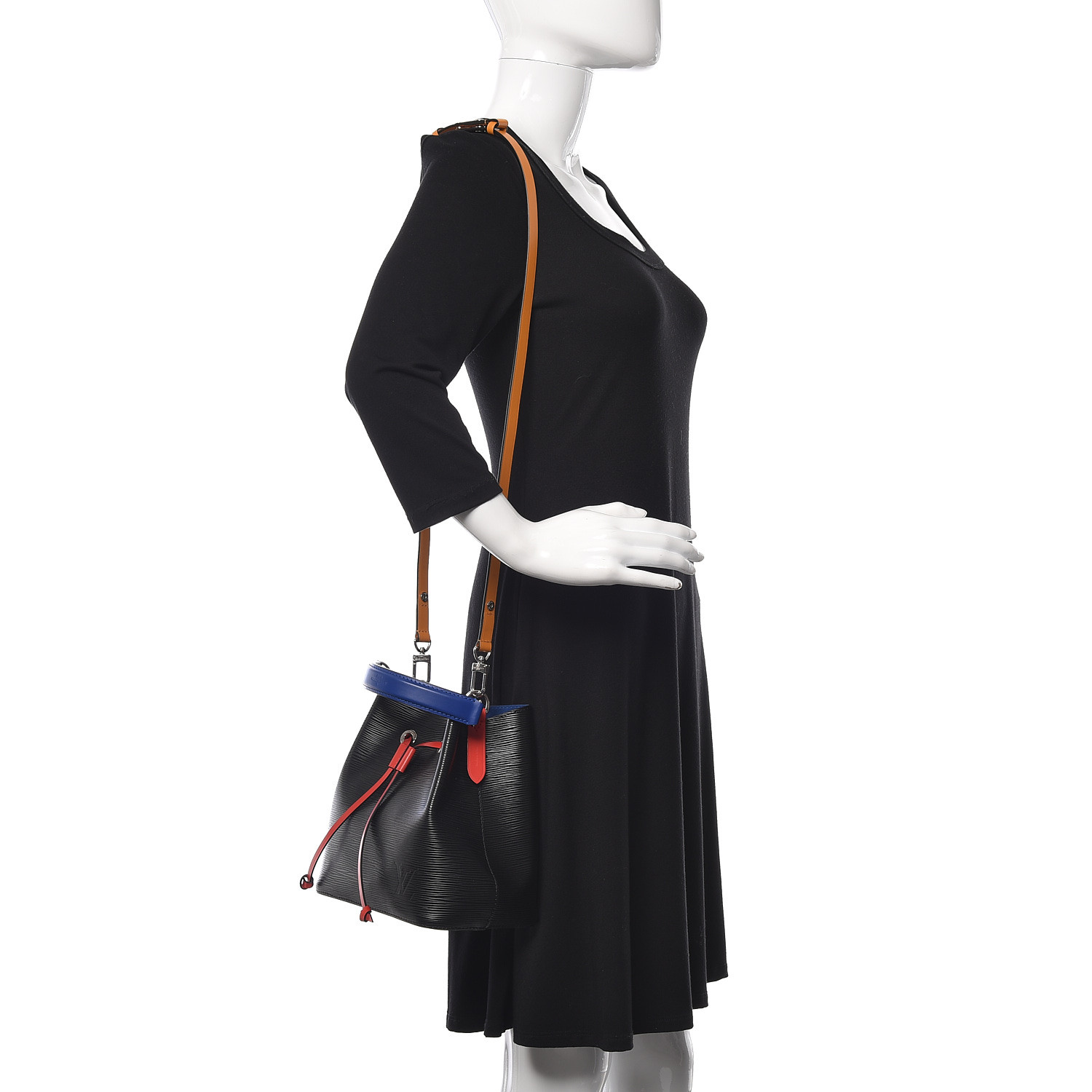 louis vuitton epi neonoe bb black safran LOUIS VUITTON Epi Neonoe BB Black Safran 484810