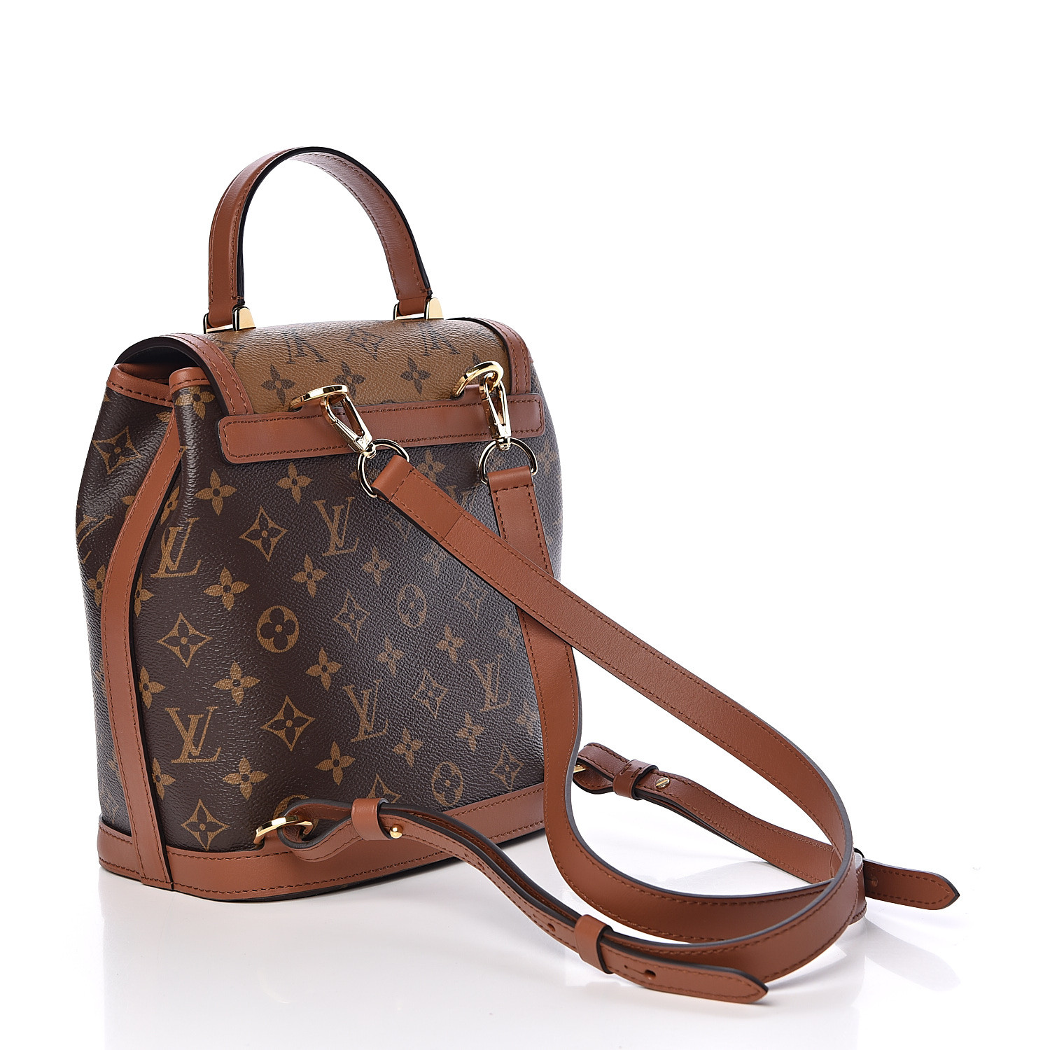 LOUIS VUITTON Reverse Monogram Dauphine Backpack PM 490324