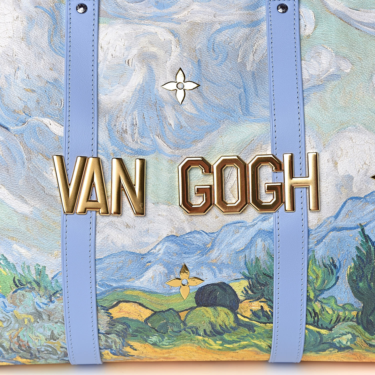 Louis Vuitton x Jeff Koons Van Gogh Keepall 50 at 1stDibs