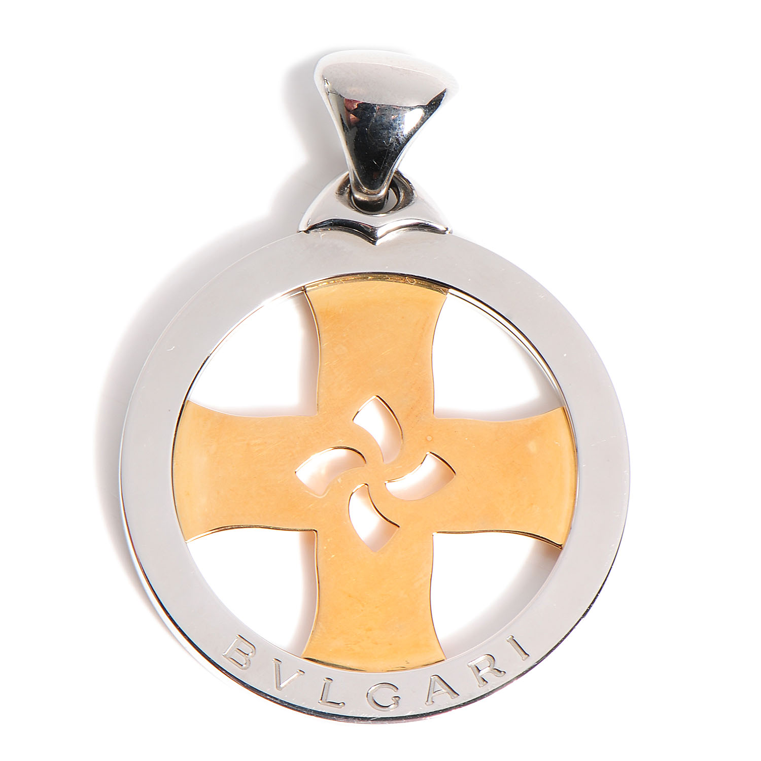 bulgari cross pendant