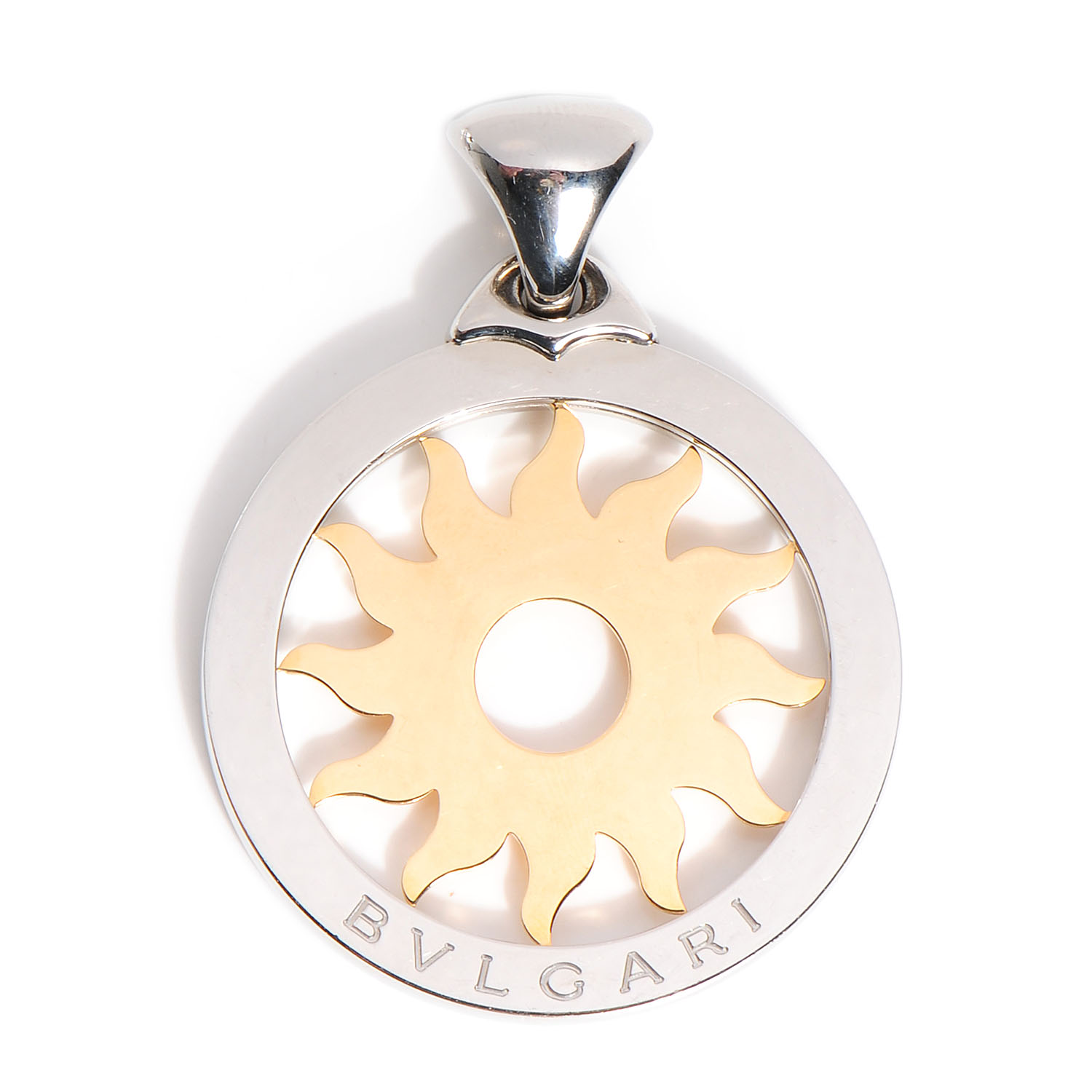 bulgari sunburst pendant