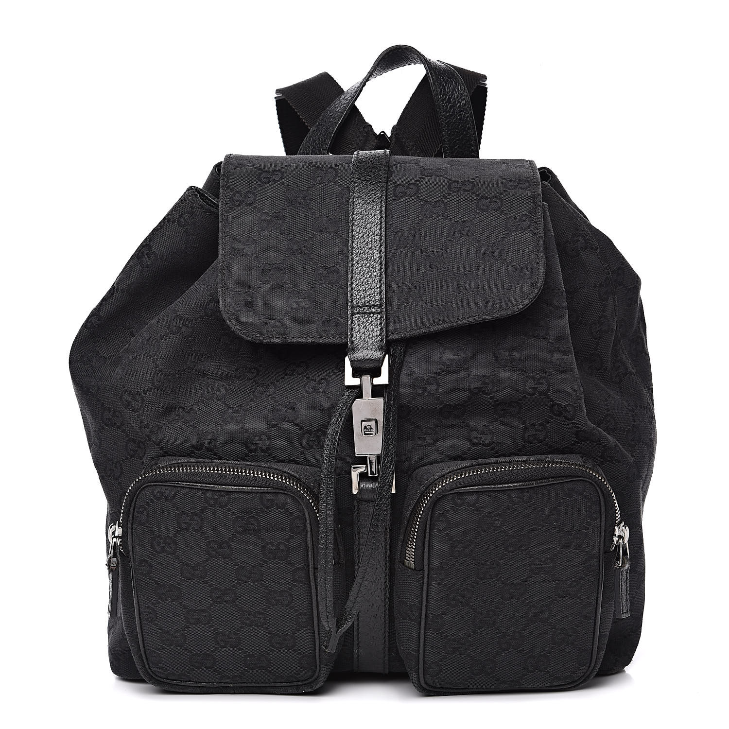 clear backpack monogram