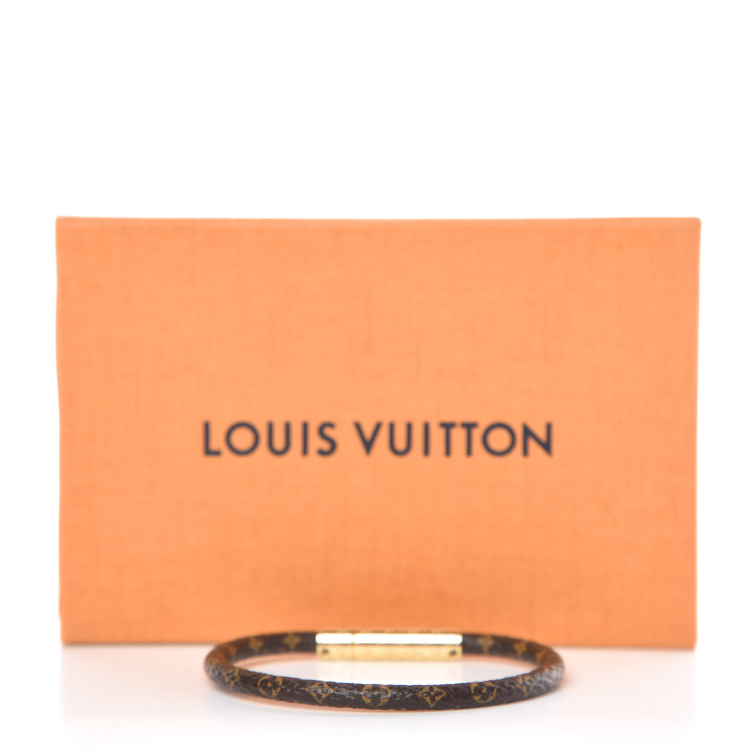 LOUIS VUITTON Monogram Confidential Bracelet 19 365734