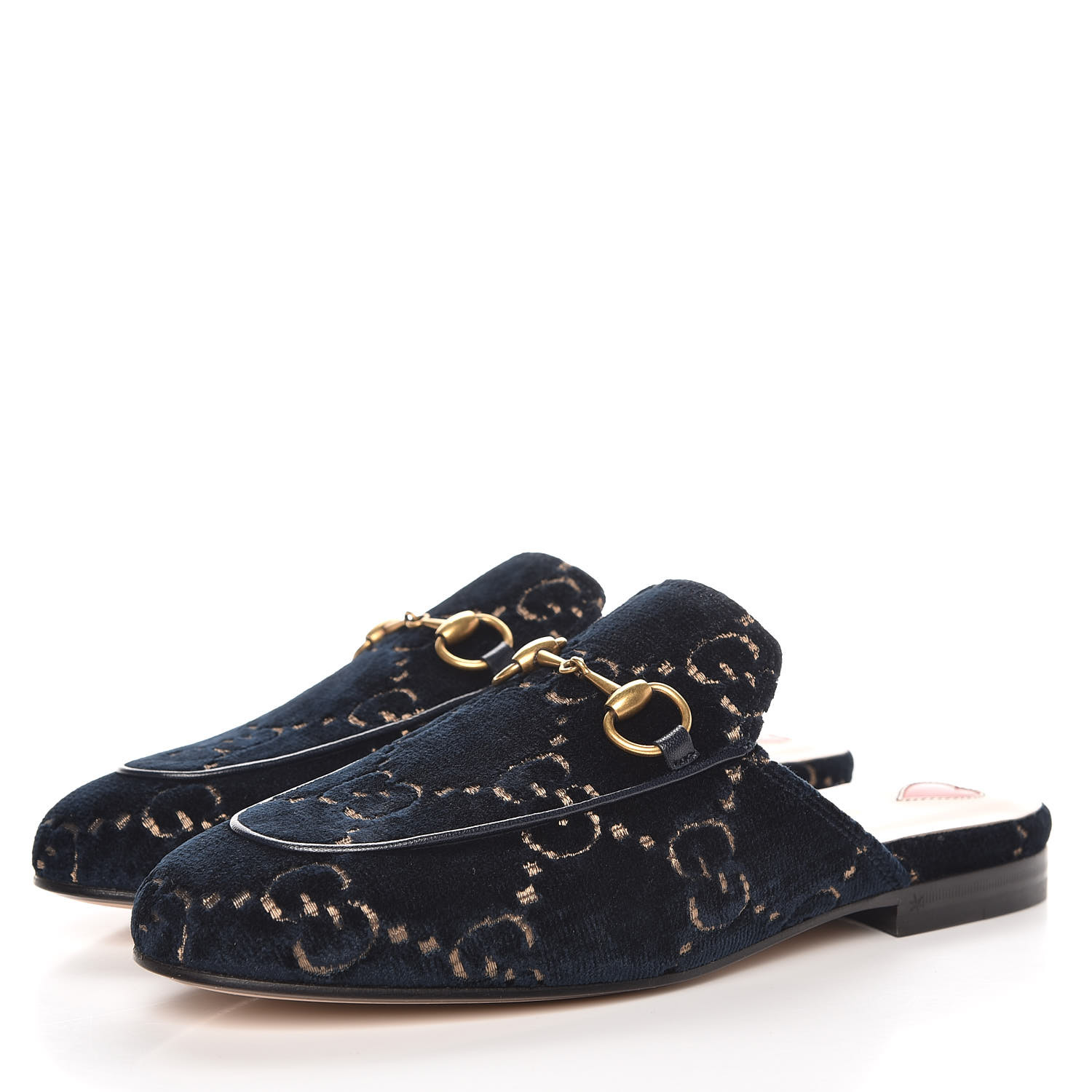 blue gucci gg slides