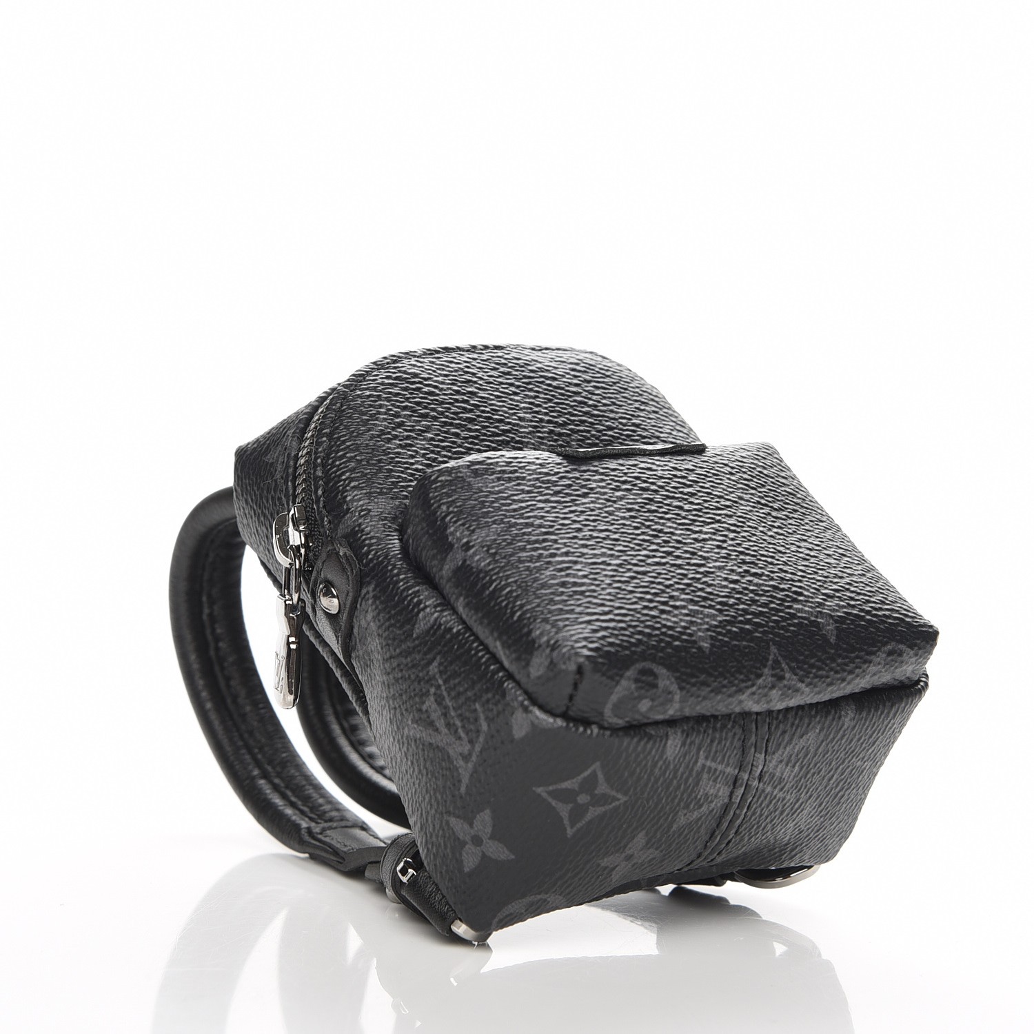 LOUIS VUITTON Monogram Eclipse Backpack Bag Charm 205862