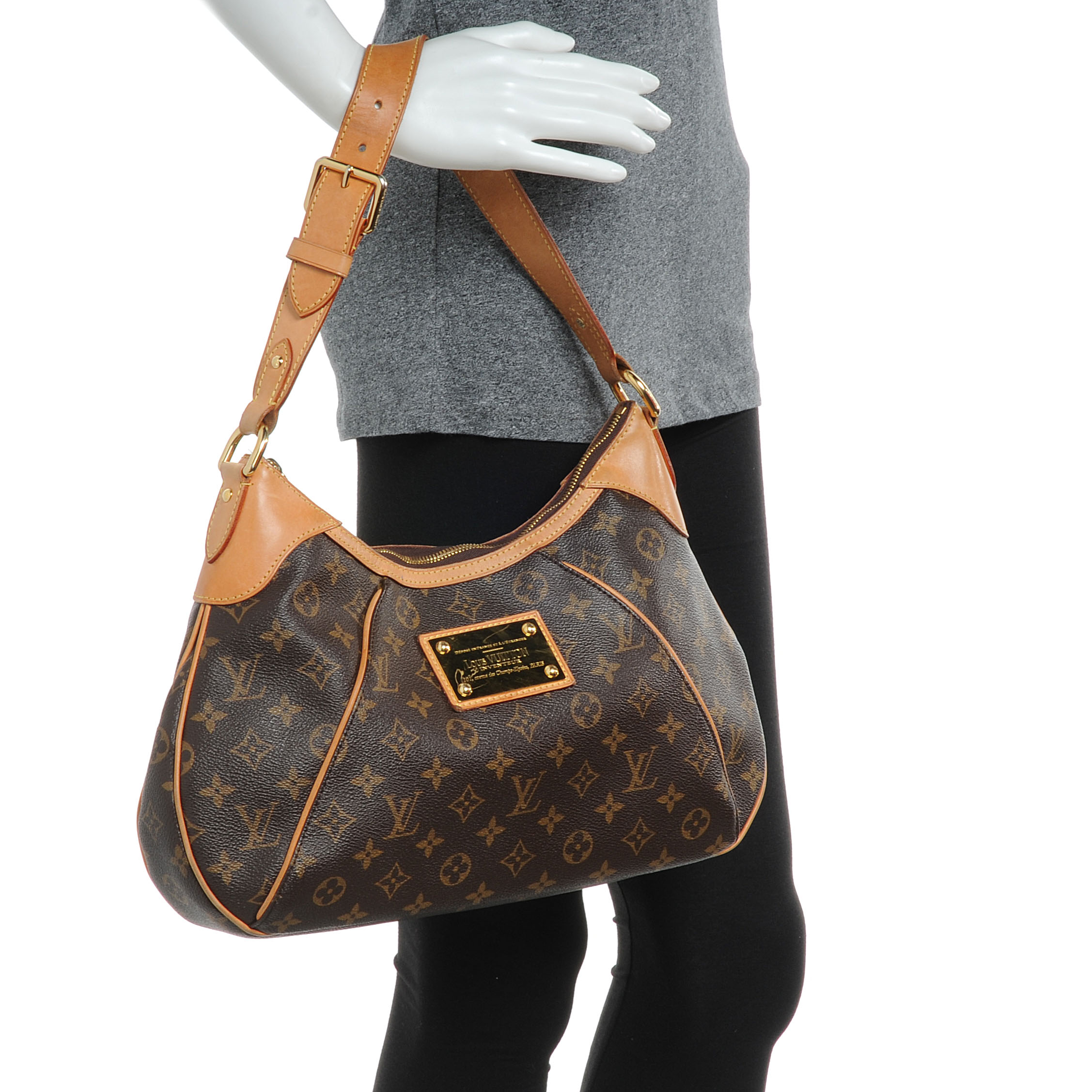 Louis Vuitton Galliera Monogram L'Inventeur Shoulder Bag at 1stDibs