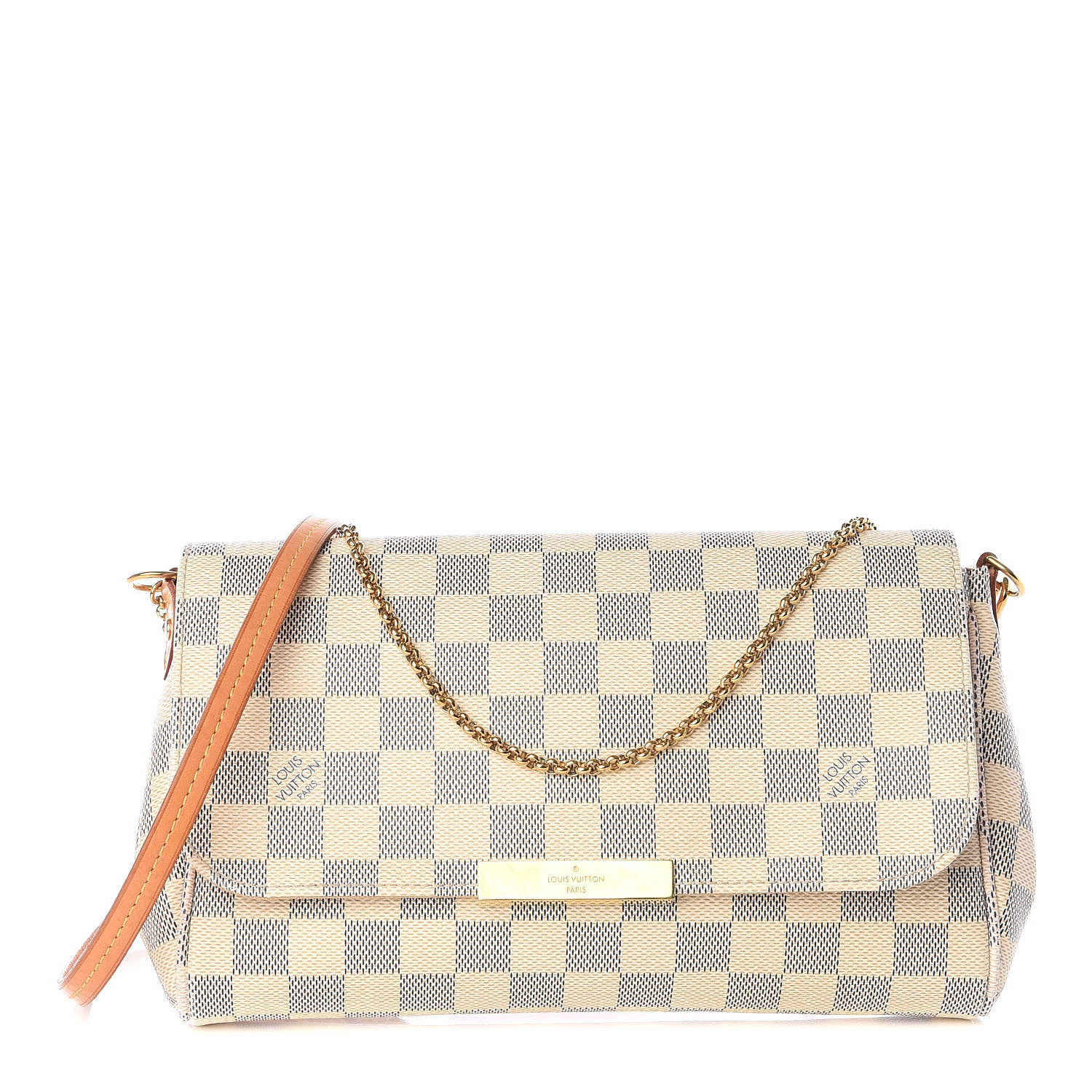 louis vuitton favorite mm damier azur
