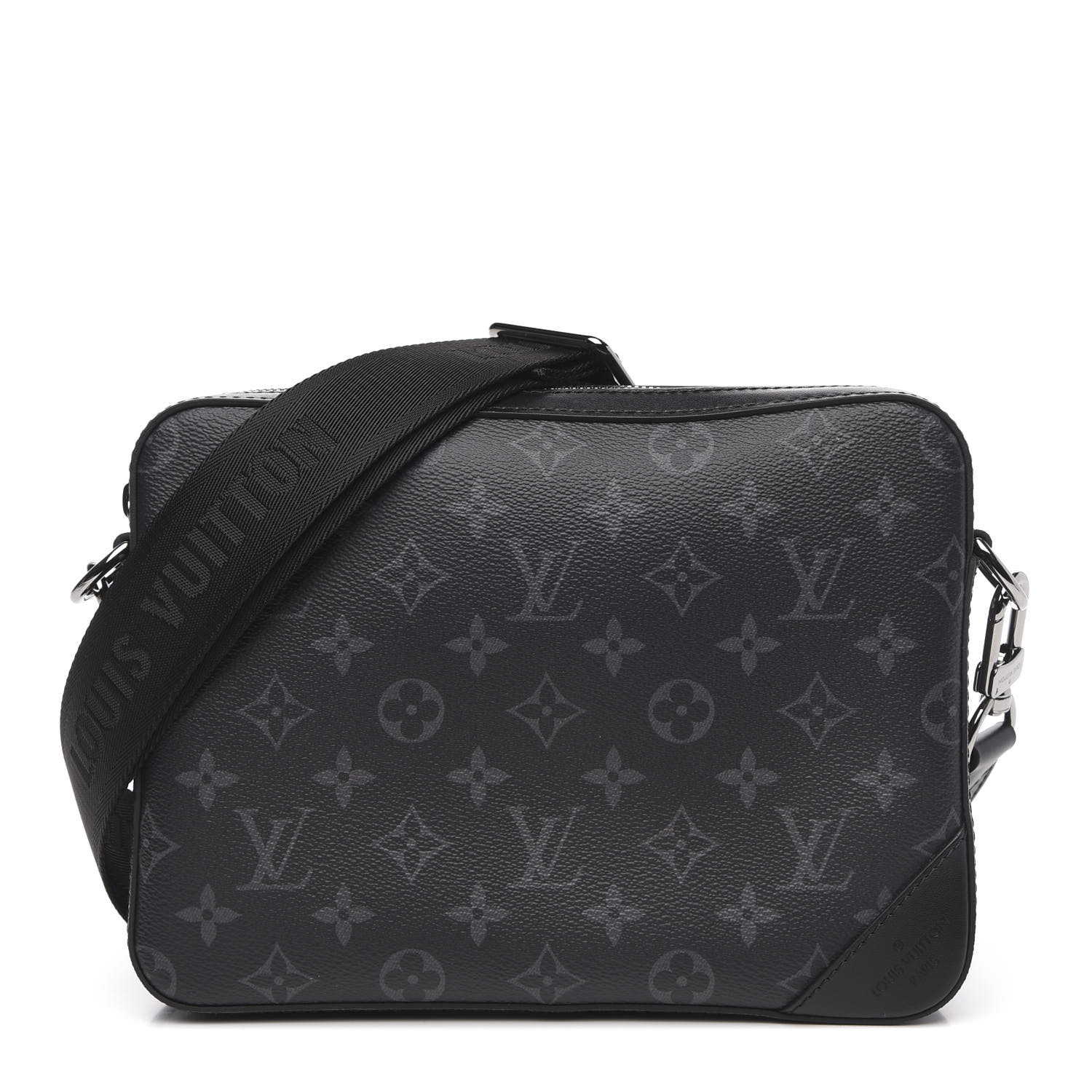 LOUIS VUITTON Reverse Monogram Eclipse Trio Messenger Large Pochette ...