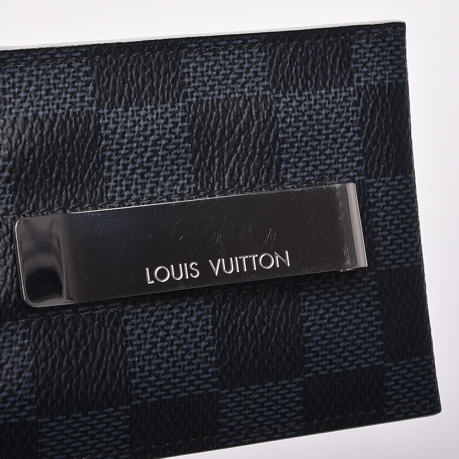 LOUIS VUITTON Damier Cobalt Card Holder 224991