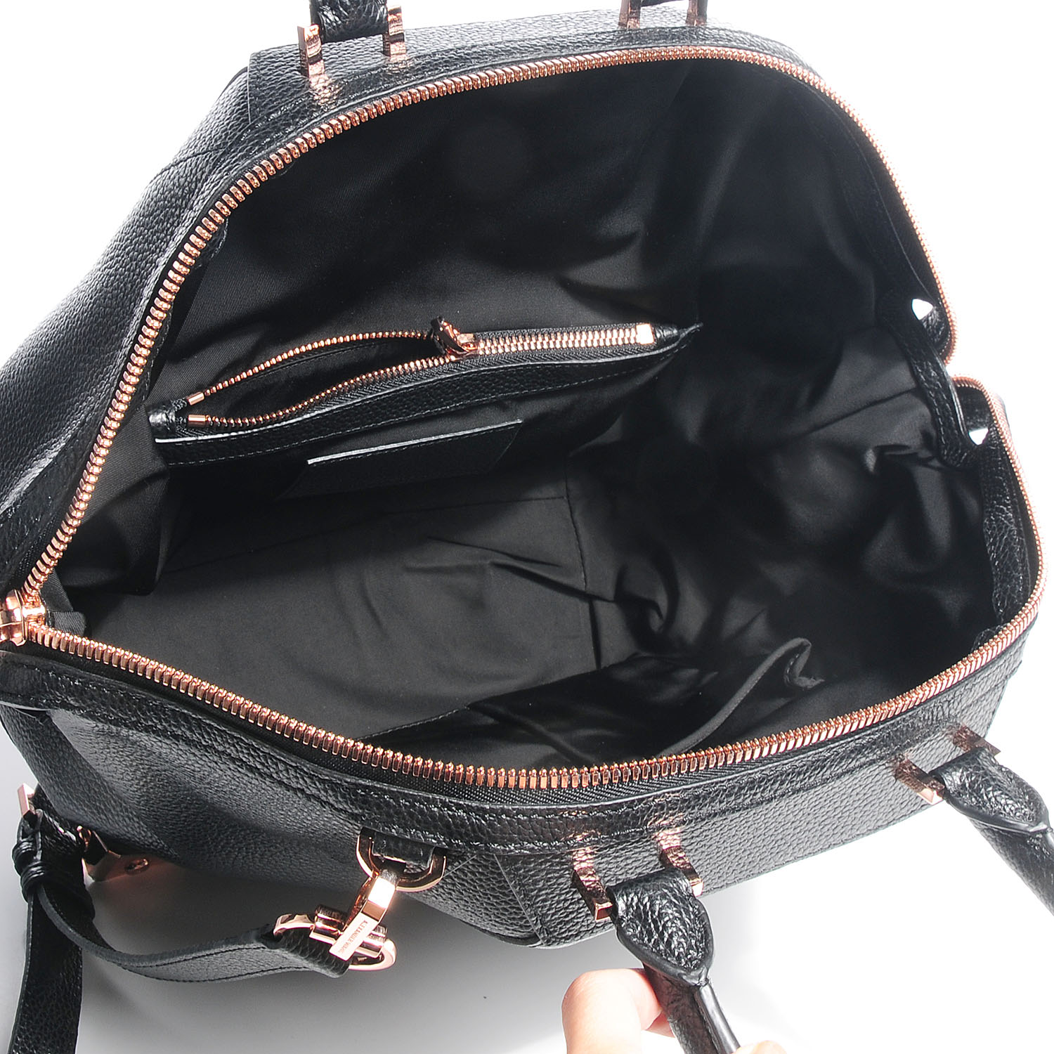 Alexander Pebbled Leather Small Emile Soft Black With Alexander Pebbled Leather Small Emile Soft Black With