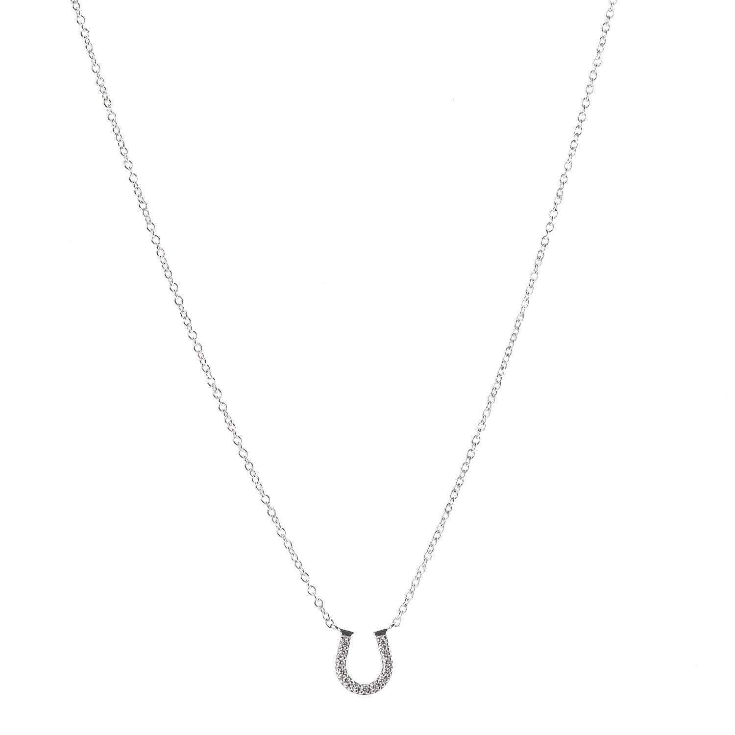 tiffany horseshoe necklace
