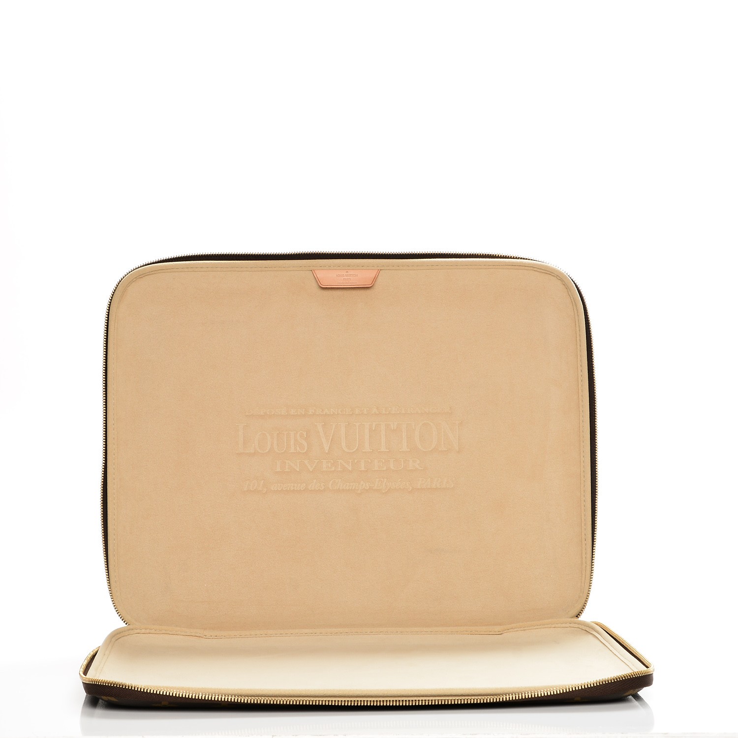 louis vuitton laptop sleeve cheap LOUIS VUITTON Monogram 15 Inch Laptop Sleeve 205283