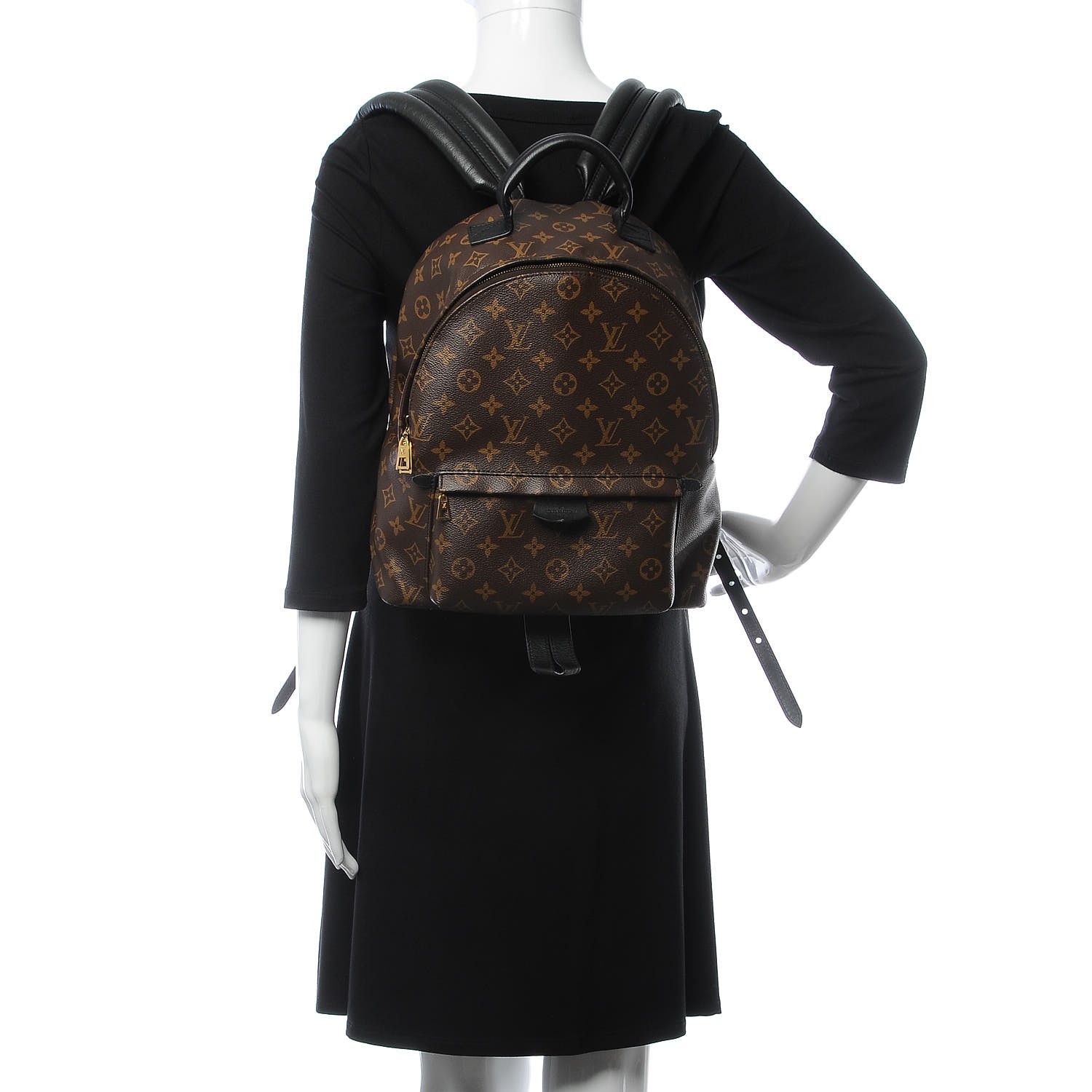 LOUIS VUITTON Monogram Palm Springs Backpack MM 341811