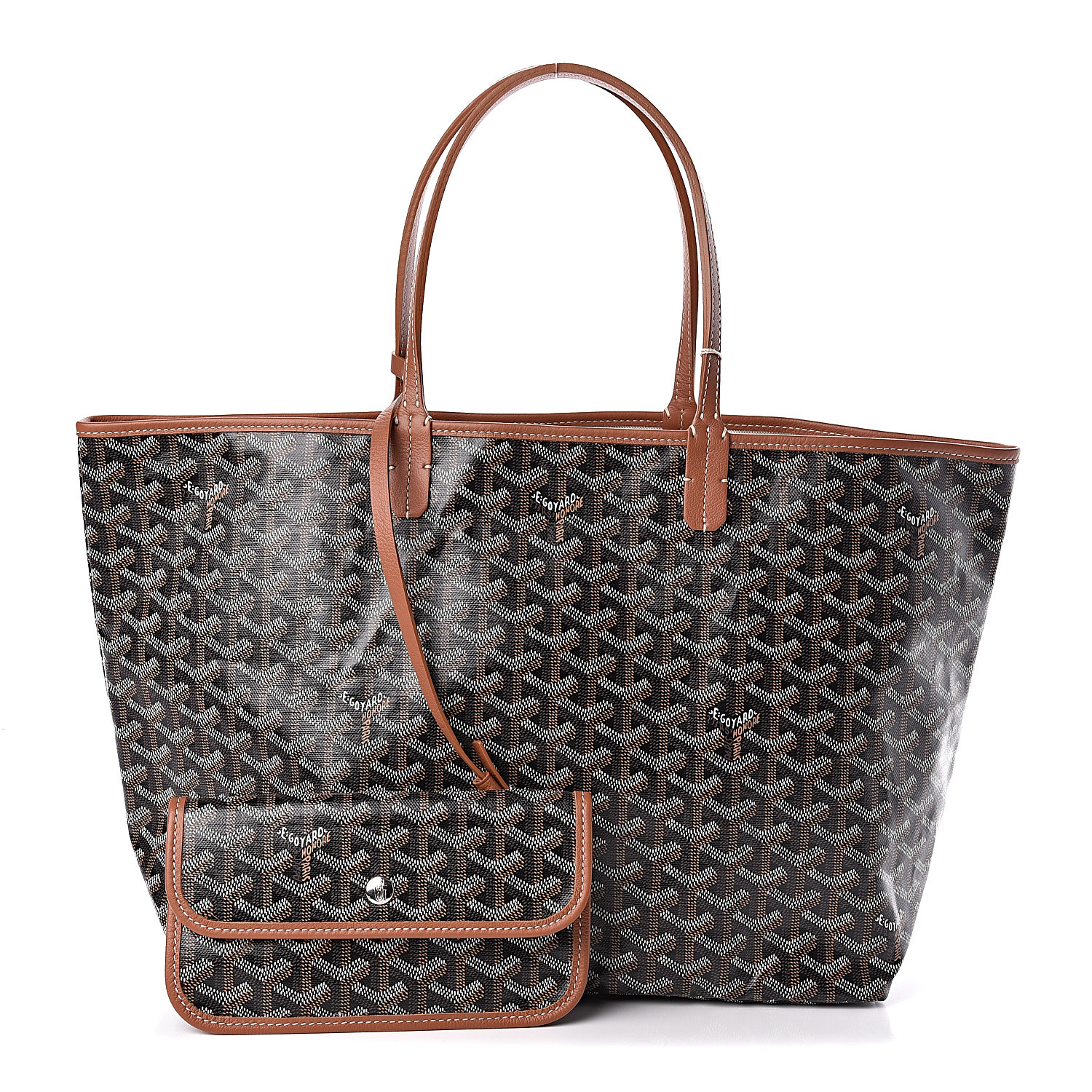 GOYARD Goyardine Saint Louis PM Black Gold 478139