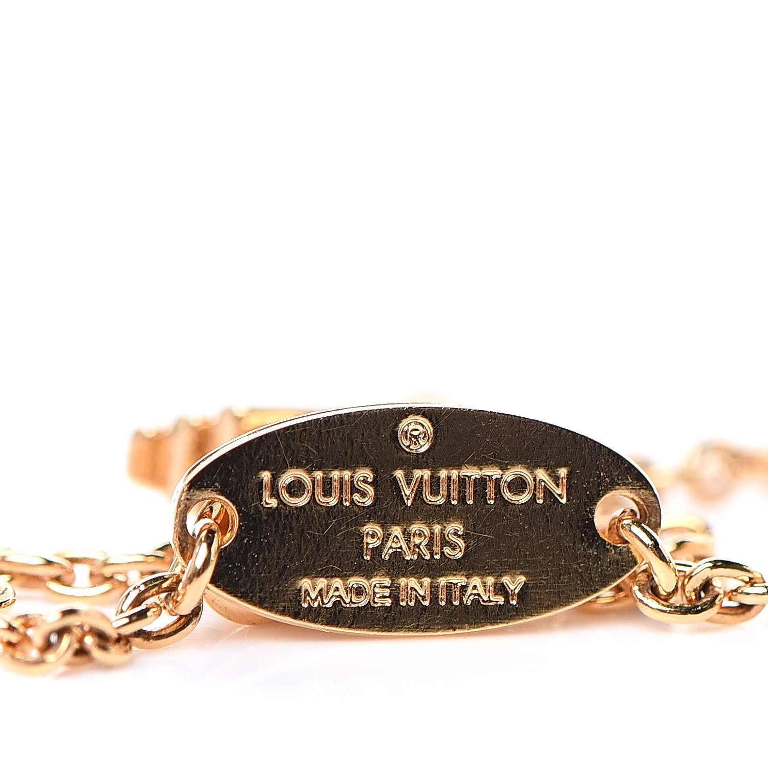 LOUIS VUITTON LV And Me Letter Z Bracelet Gold 504461