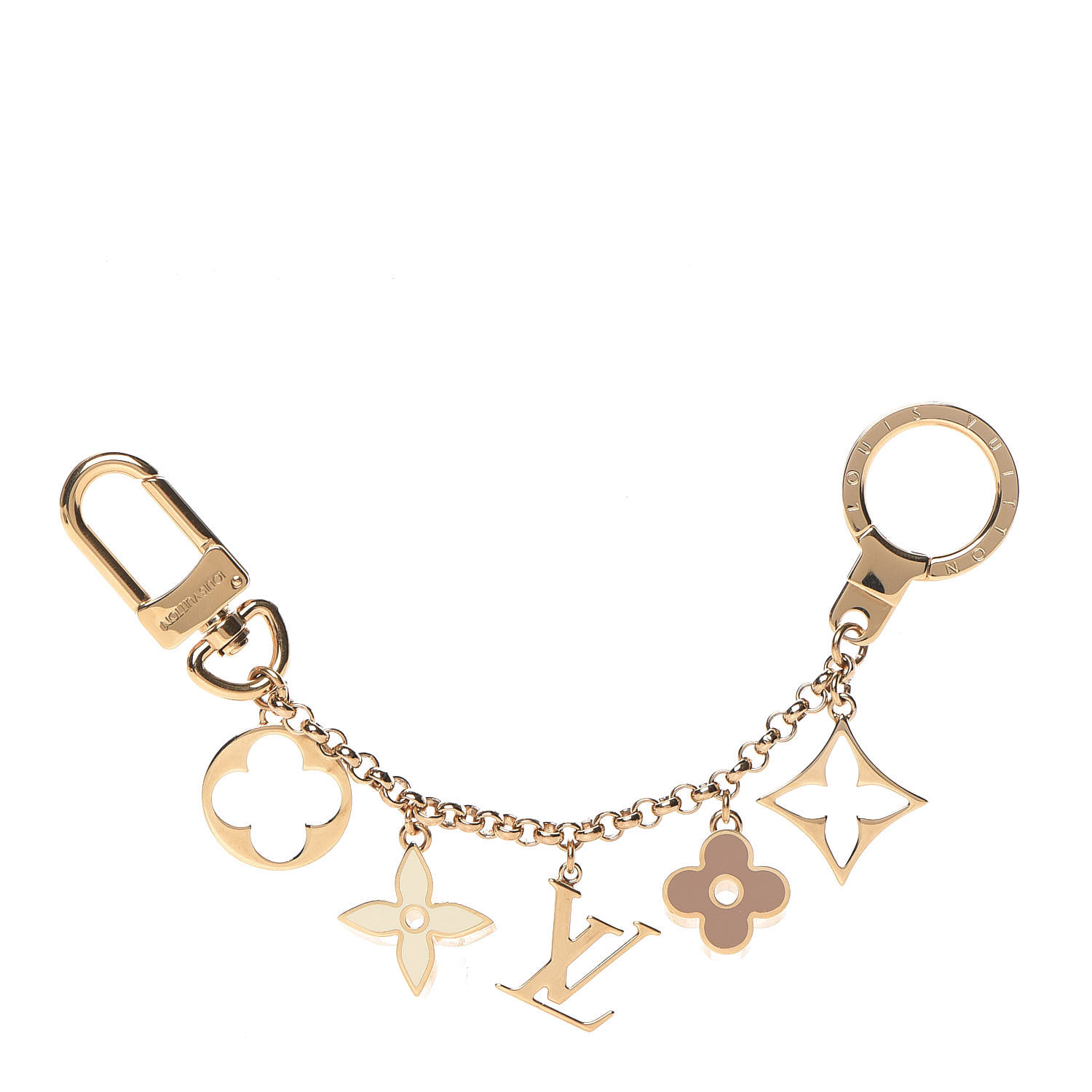 louis vuitton bag charm fleur de monogram