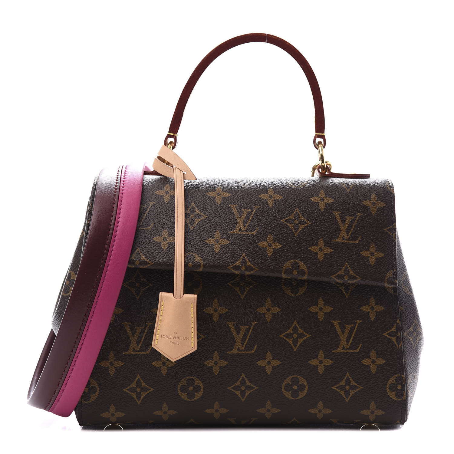 LOUIS VUITTON Monogram Cluny BB Pink 562403