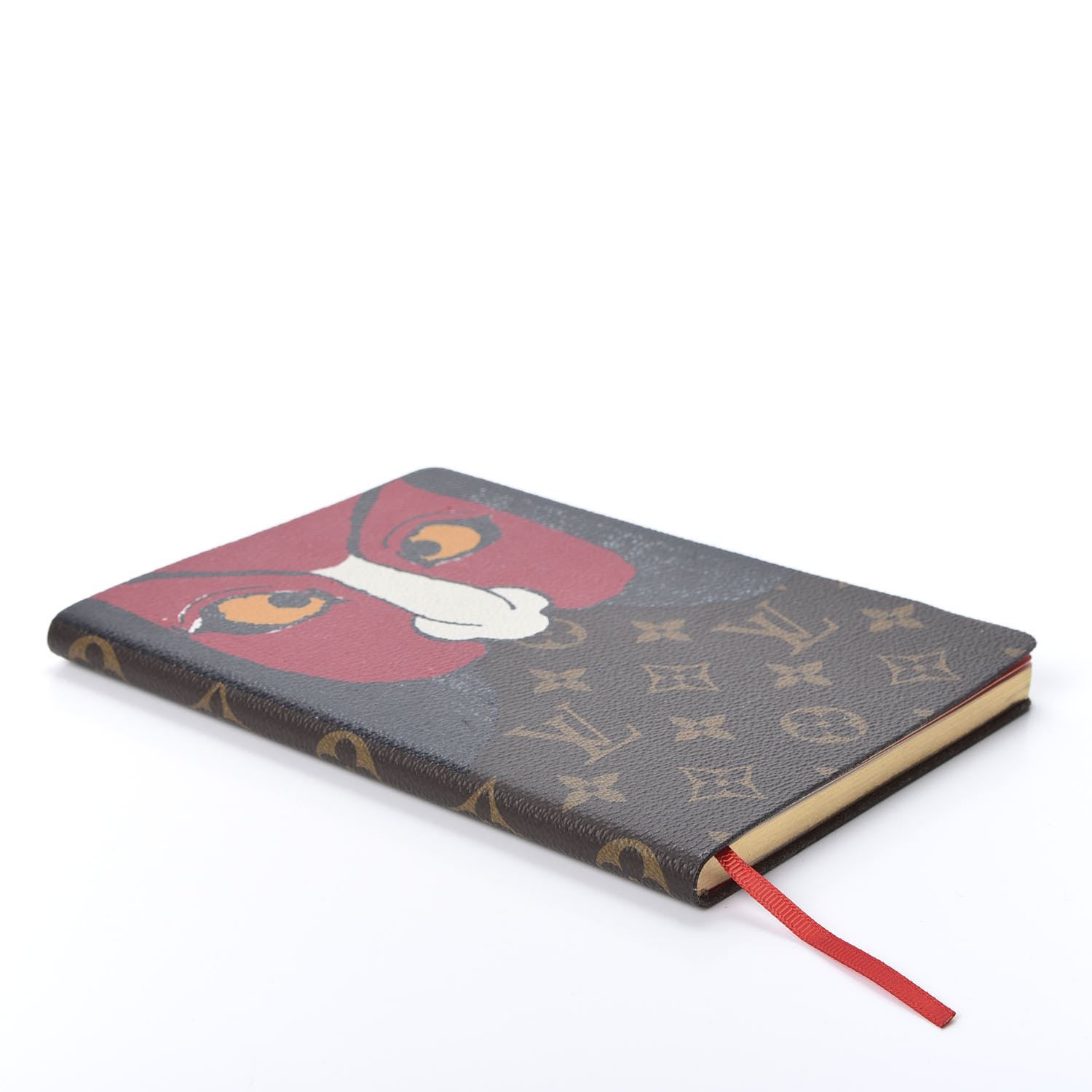 LOUIS VUITTON Monogram Kabuki Clemence Notebook 563290