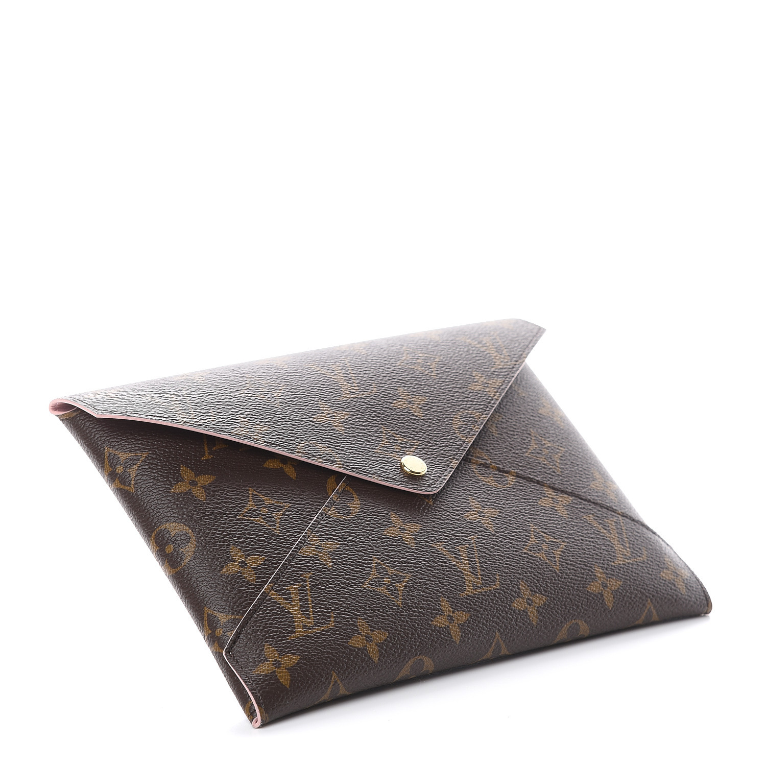 LOUIS VUITTON Monogram Large Kirigami Pochette Insert Rose Ballerine 562216