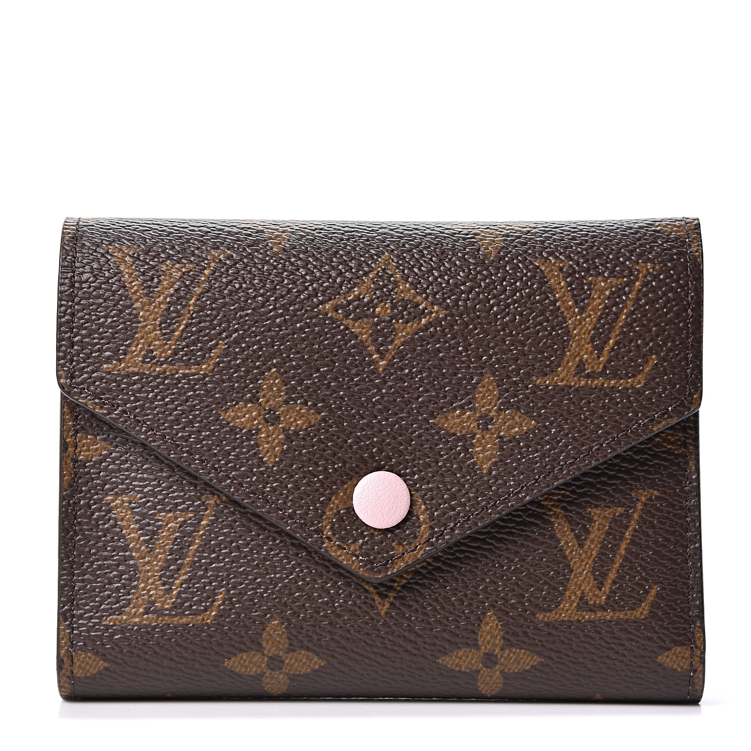 LOUIS VUITTON Monogram Victorine Wallet Rose Ballerine 562263