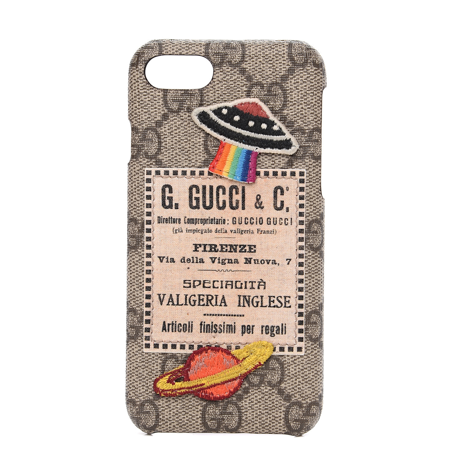 Gucci Gg Supreme Monogram Courrier Iphone 8 Case Fashionphile Gucci Gg Supreme Monogram Courrier Iphone 8 Case Fashionphile