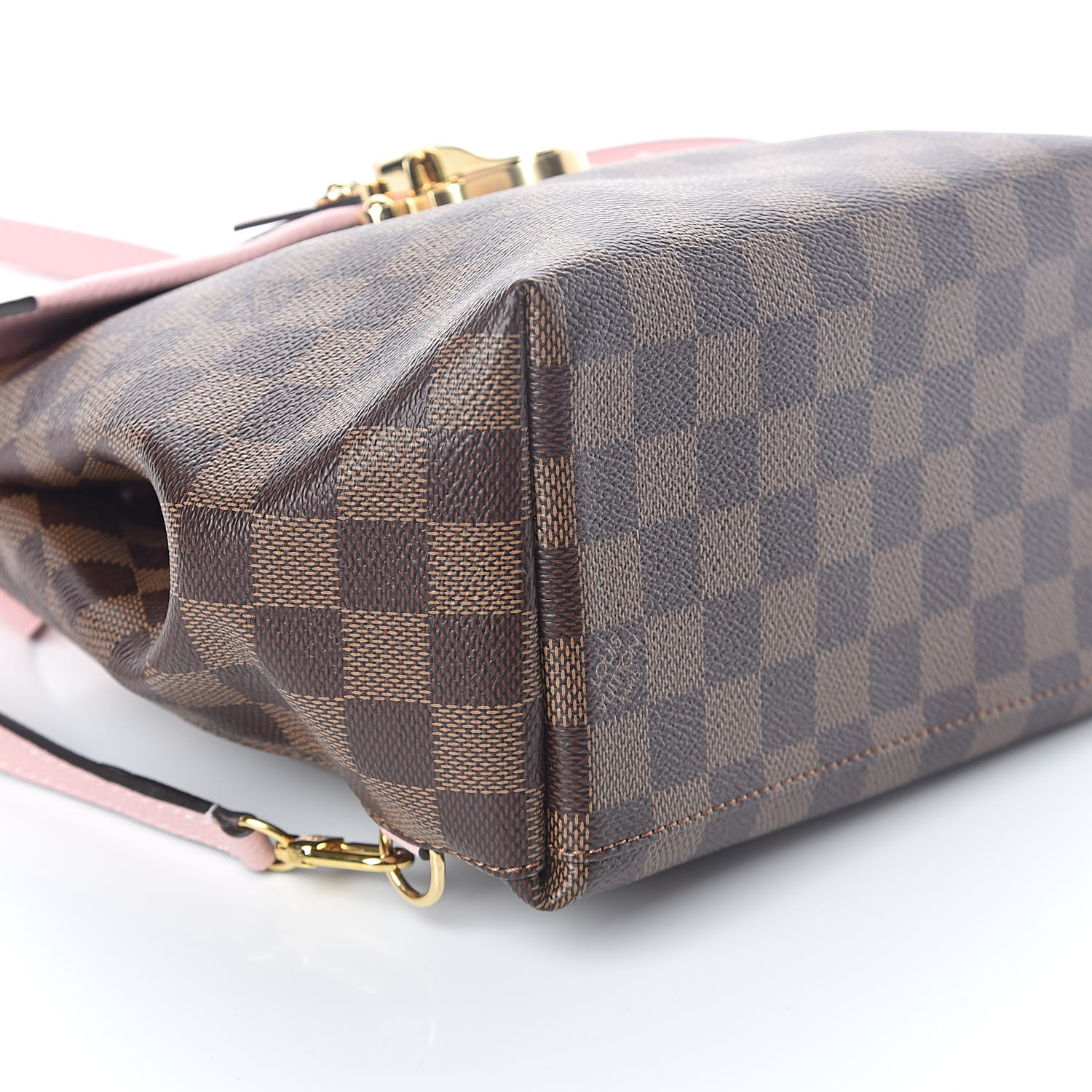 LOUIS VUITTON Damier Ebene Clapton Backpack Magnolia 513016