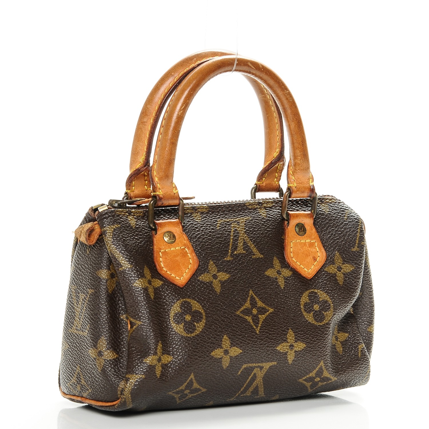 LOUIS VUITTON Monogram Mini Sac HL Speedy 197474