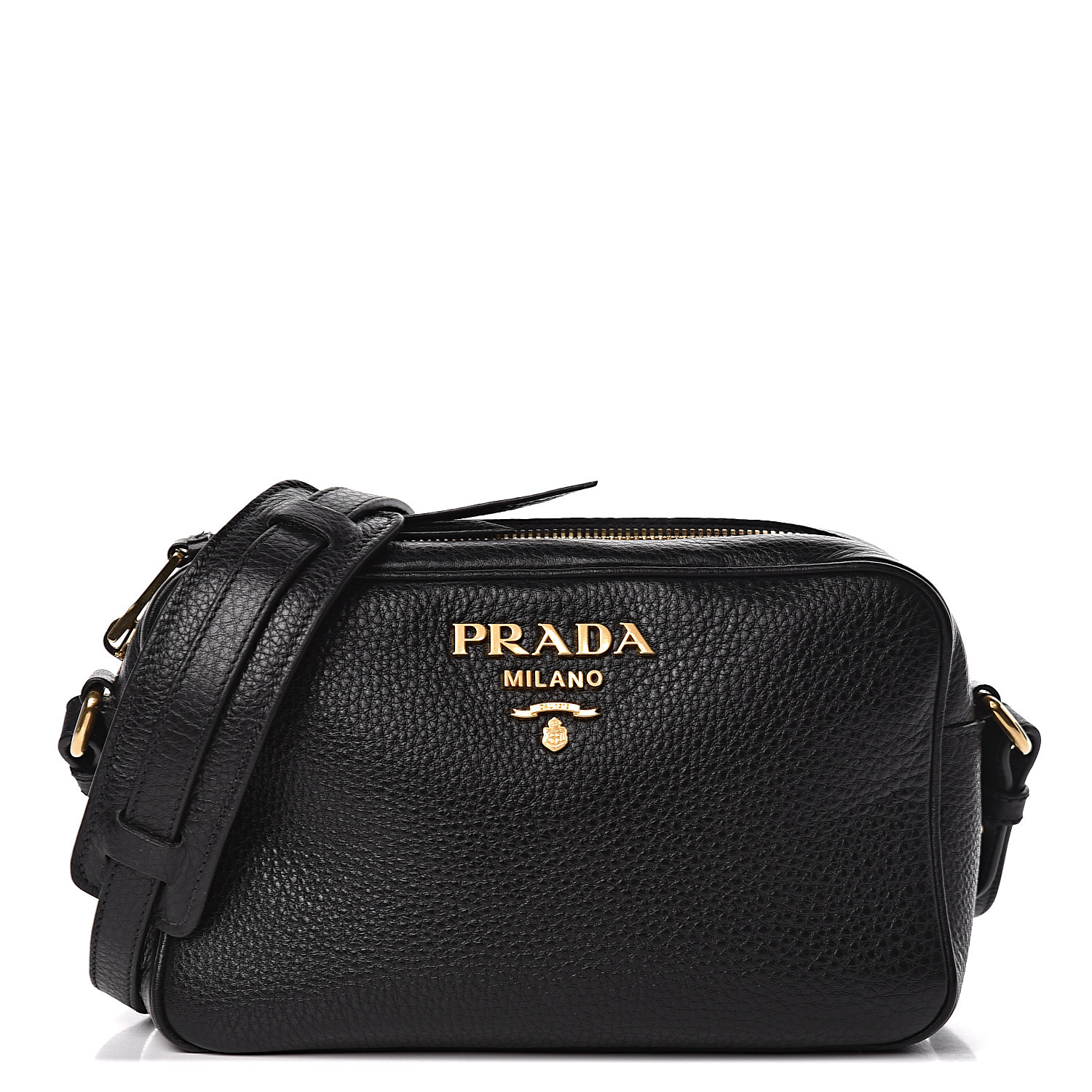 prada black camera bag