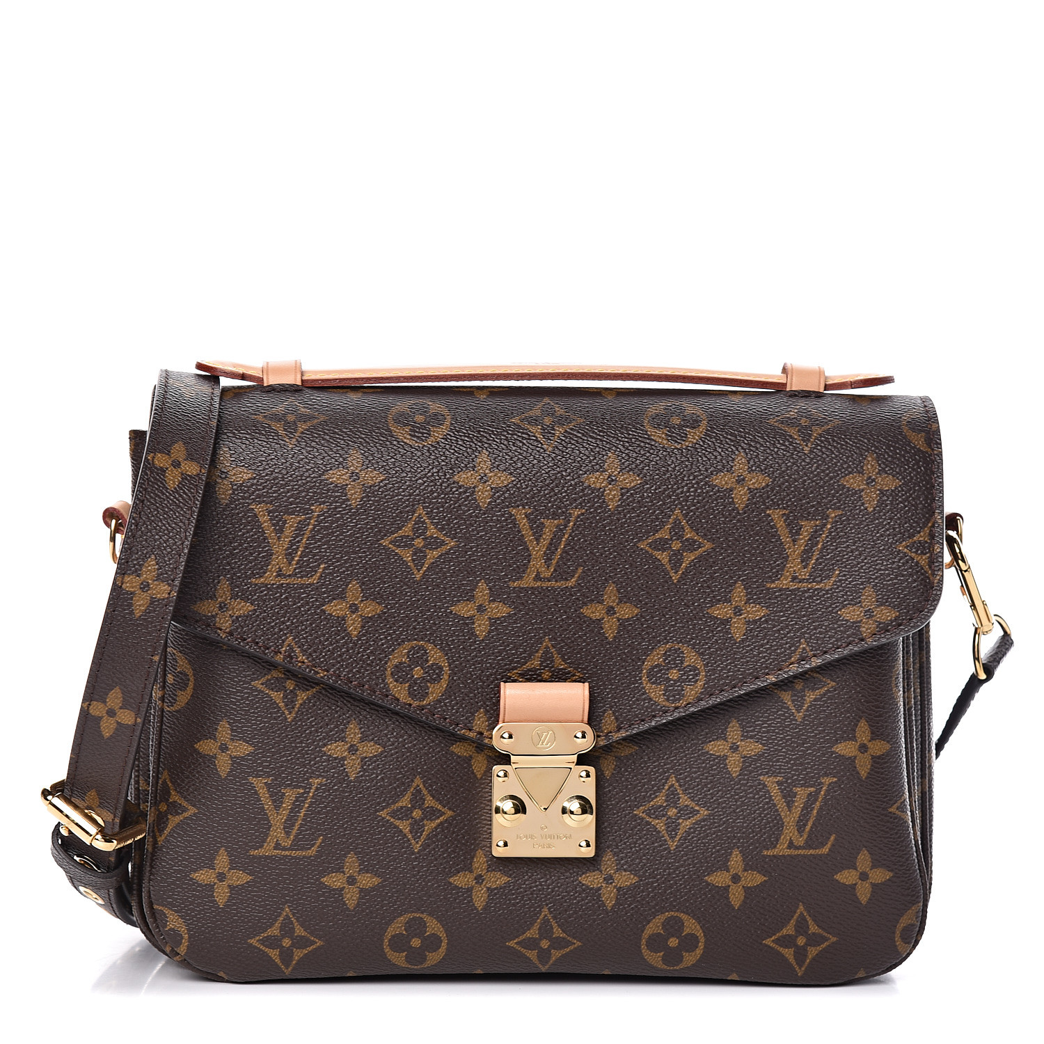 louis vuitton pochette metis in cream LOUIS VUITTON Monogram Pochette Metis 470217