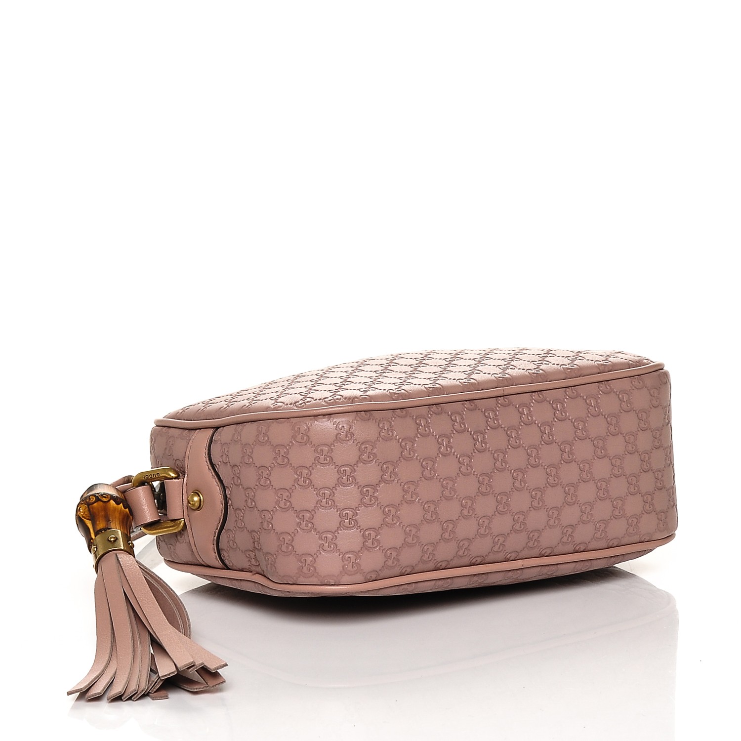 GUCCI Microguccissima Sunshine Disco Crossbody Bag Light Pink 189536